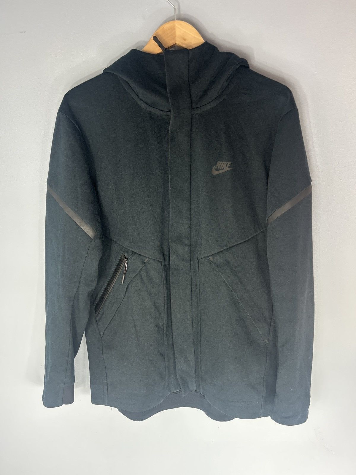 Nike Nike Tech Long Zip Up Hoodie Jacket Size US S / EU 44-46 / 1 - 2 Thumbnail