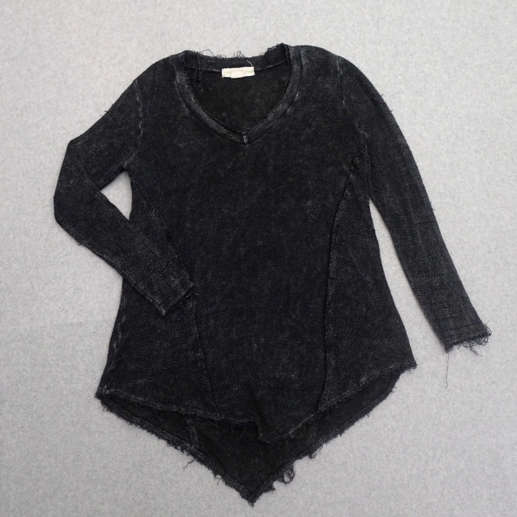 Anthropologie Anthropologie Staring at Stars Womens Pullover Size Small Distressed Gray Size S / US 4 / IT 40 - 2 Thumbnail