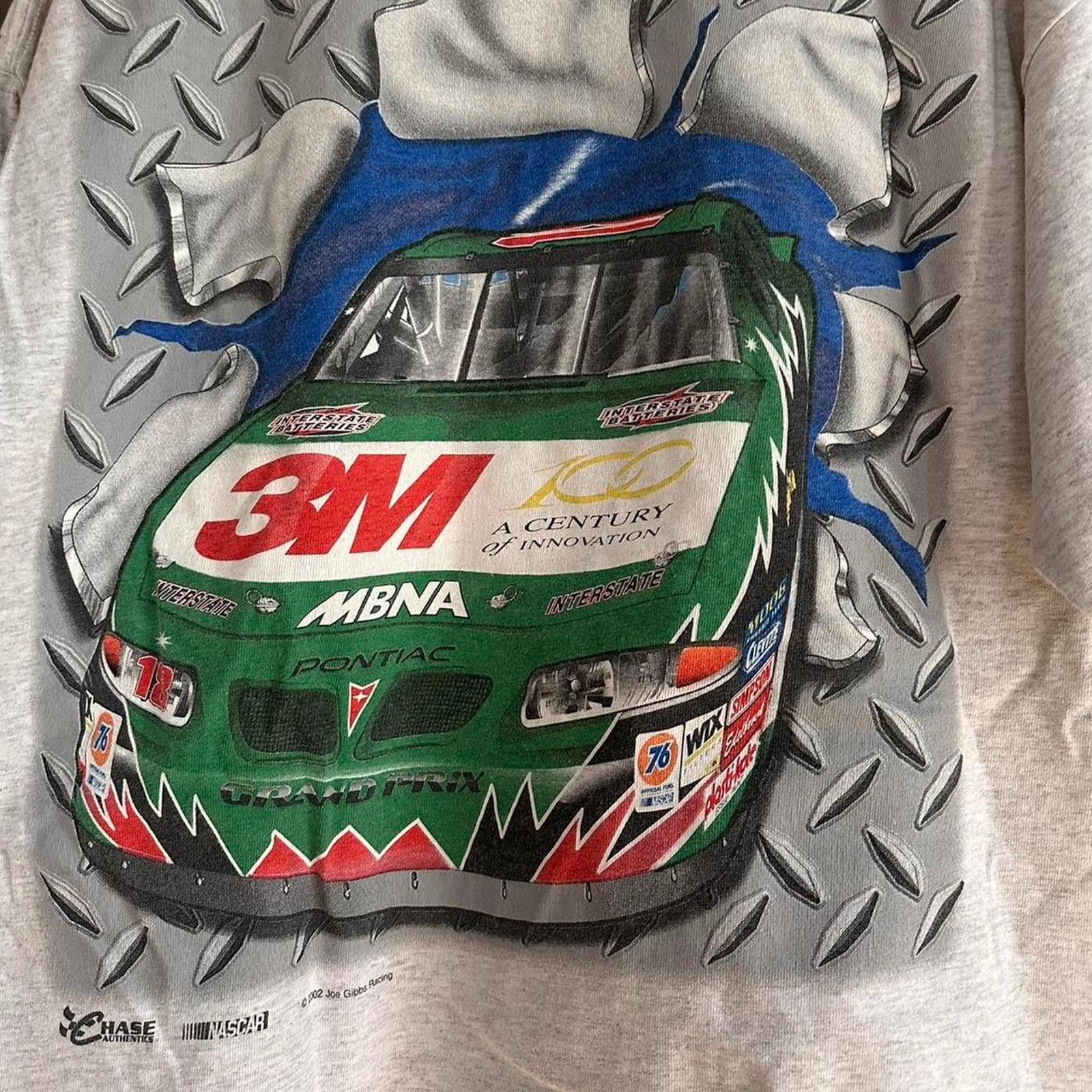 Chase Authentics × Vintage Vintage 2002 Bobby Labonte NASCAR Shirt Size US XL / EU 56 / 4 - 3 Thumbnail