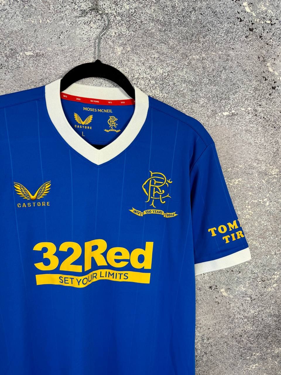 Castore × Vintage Vintage Rangers 2021/22 Castore Soccer Jersey Large Size US L / EU 52-54 / 3 - 4 Thumbnail