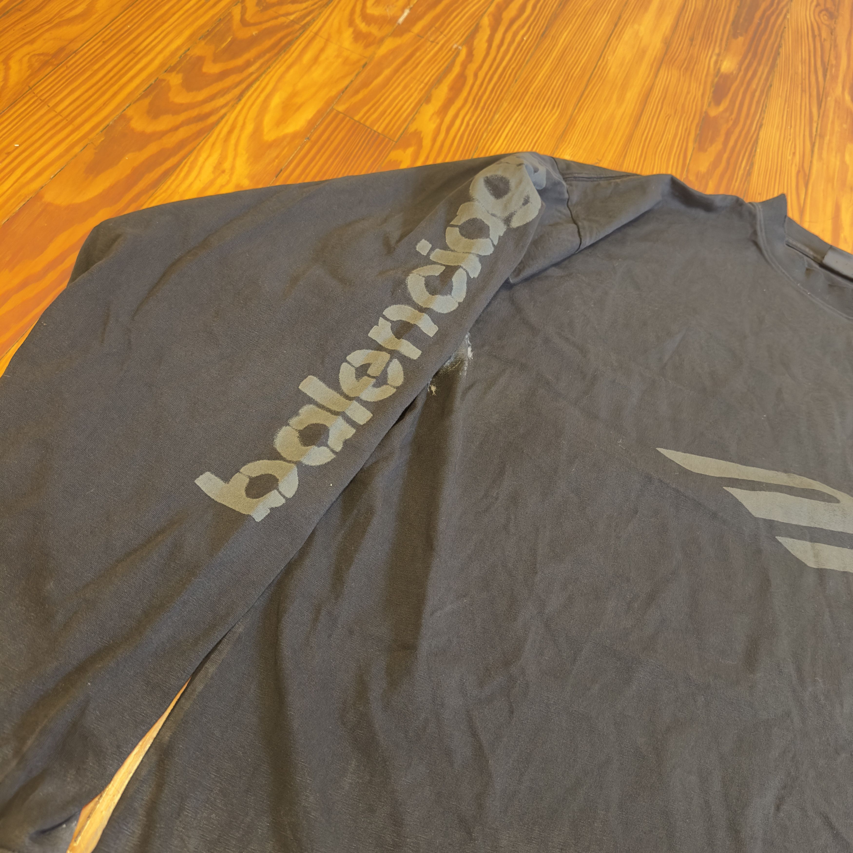 Balenciaga BALENCIAGA 3B STENCIL JERSEY Size US XXL / EU 58 / 5 - 3 Thumbnail