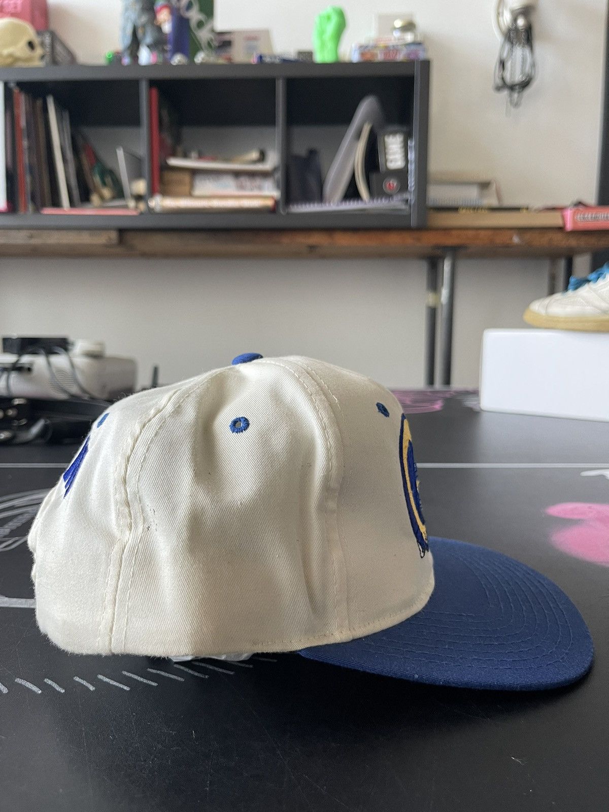 NFL × Vintage Vintage NFL Los Angeles Rams Snap back hat Size ONE SIZE - 3 Thumbnail