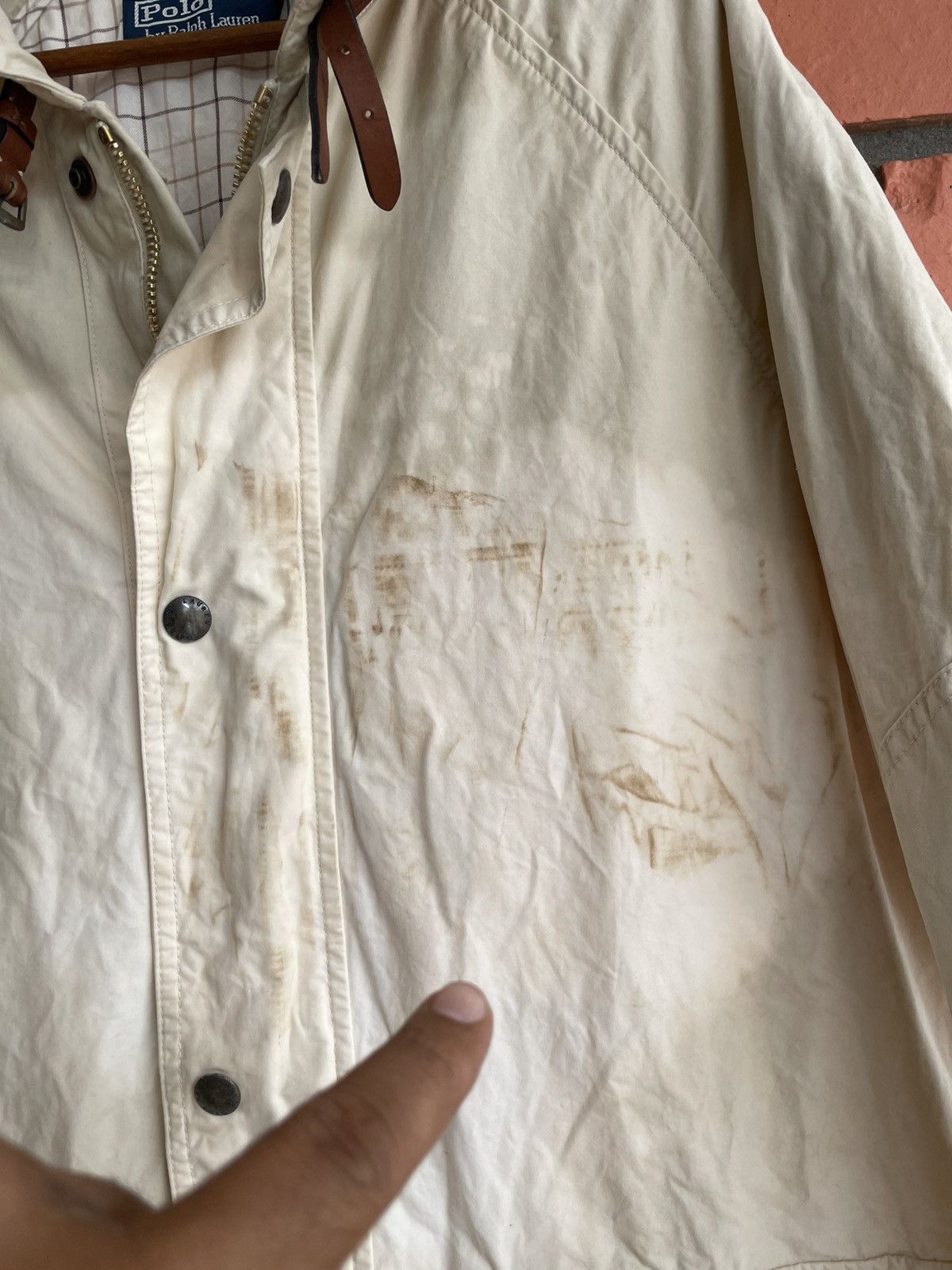 Polo Ralph Lauren × Ralph Lauren Vintage Polo Ralph Lauren Cotton Coat Jacket Trench Hunting Size US M / EU 48-50 / 2 - 4 Thumbnail
