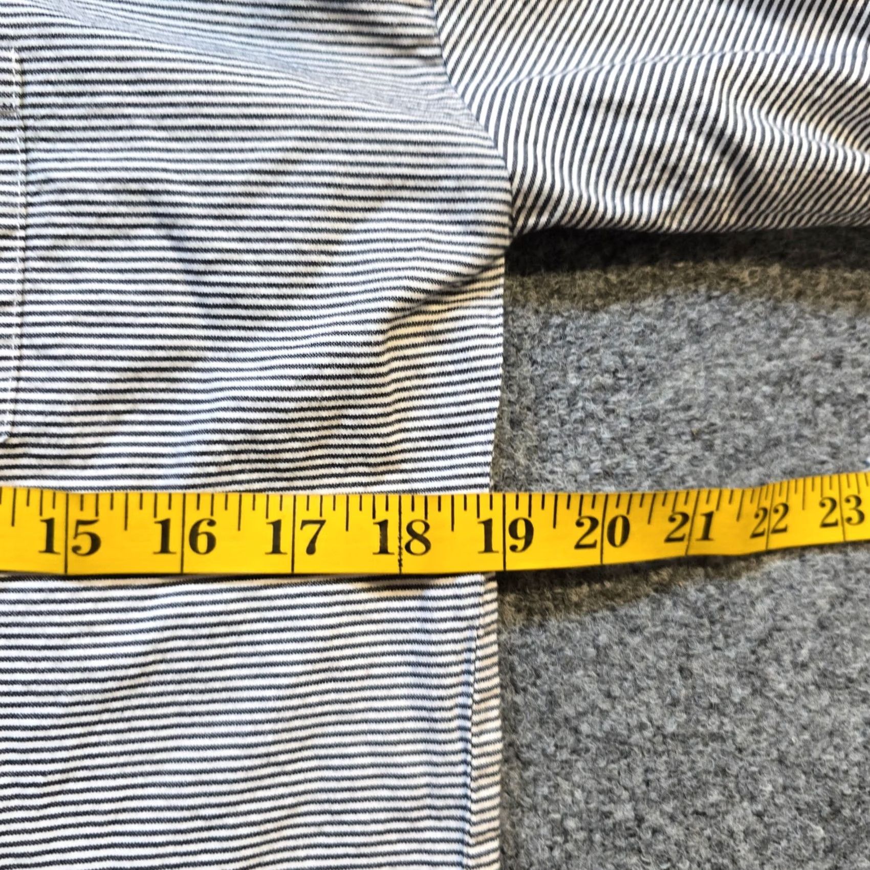 Vintage J Crew Top Womens Size 2 Black White Striped Button 3/4 Sleeve Classic Career Blouse Shirt Womens Size XS / US 0-2 / IT 36-38 - 5 Thumbnail