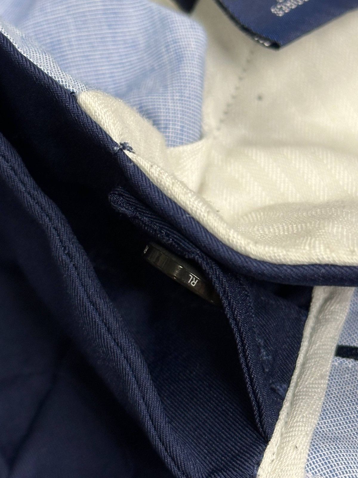 Polo Ralph Lauren Vintage Polo Ralph Lauren RRL Blue Chino Golf Pants 36x32 Size US 36 / EU 52 - 10 Thumbnail