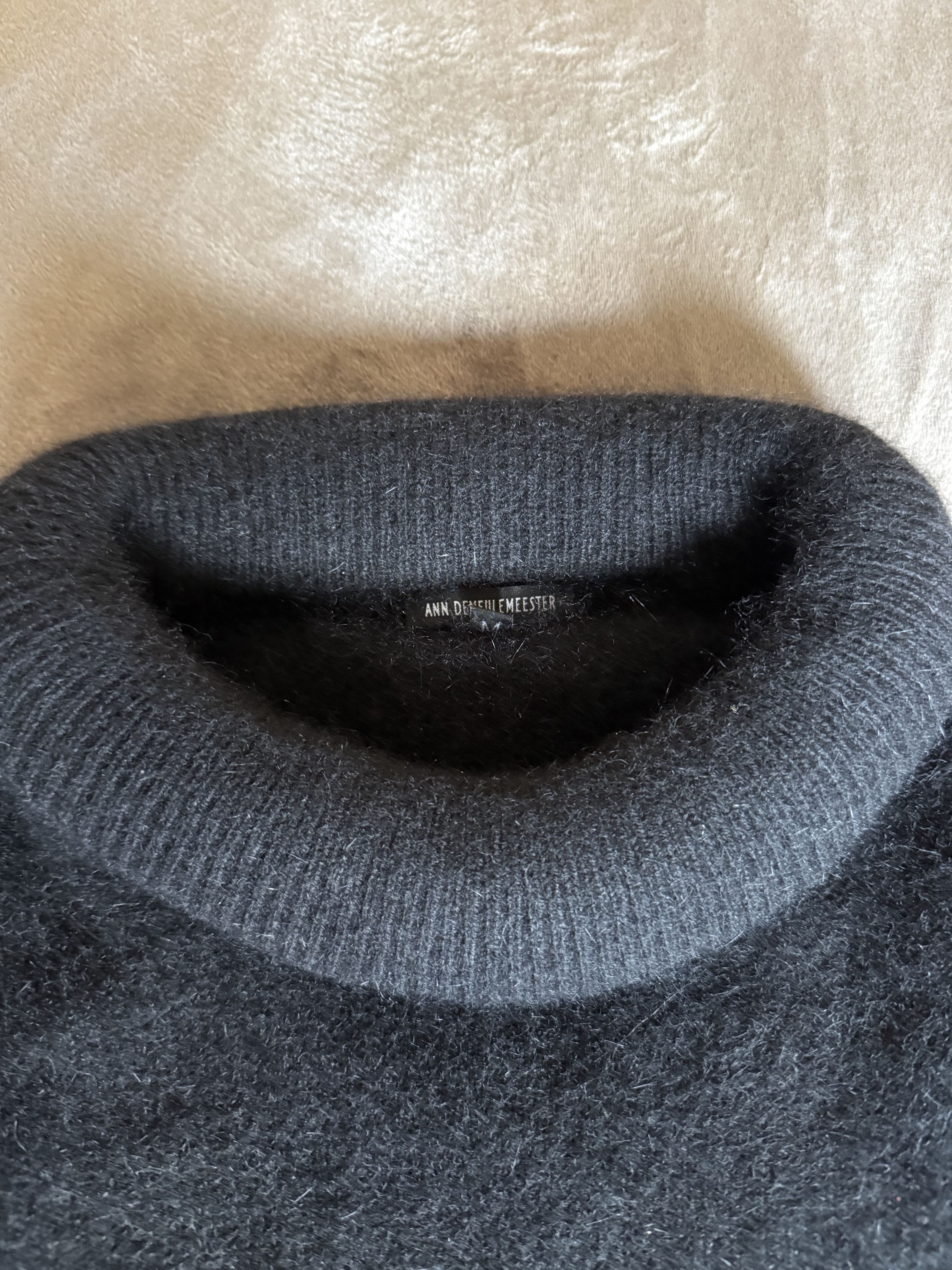 Ann Demeulemeester Angora 3D neck Sweater Size US M / EU 48-50 / 2 - 4 Thumbnail