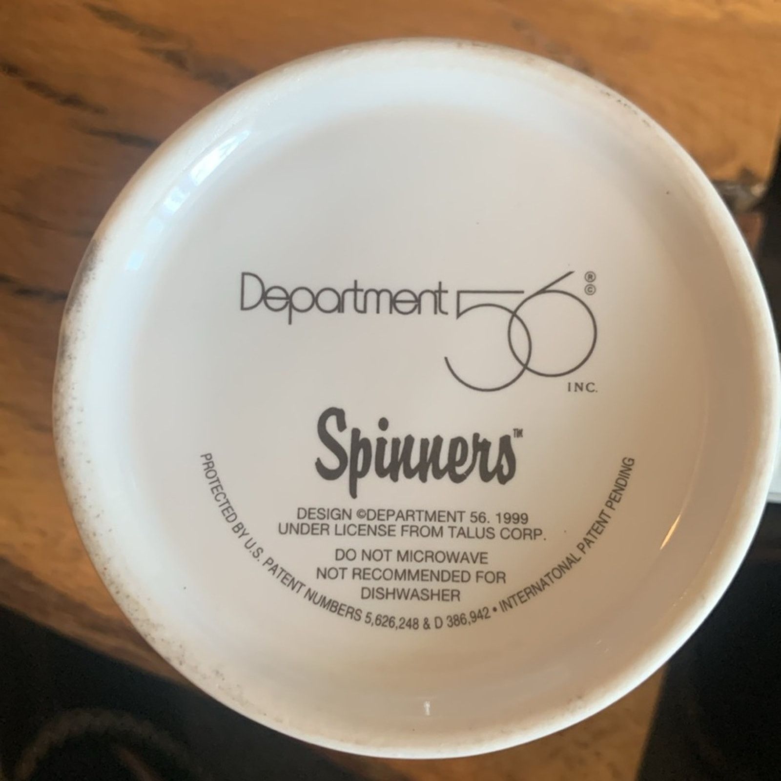 Vintage Rare Dept 56 Snowbabies spinner mug Size ONE SIZE - 7 Thumbnail
