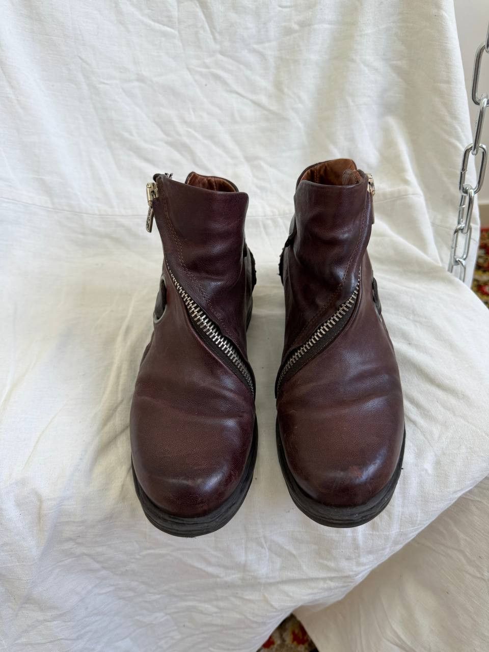 A.S.98 Avant Garde A.S. 98 Guidi Style Distressed Leather Boots Size US 7 / IT 37 - 8 Thumbnail