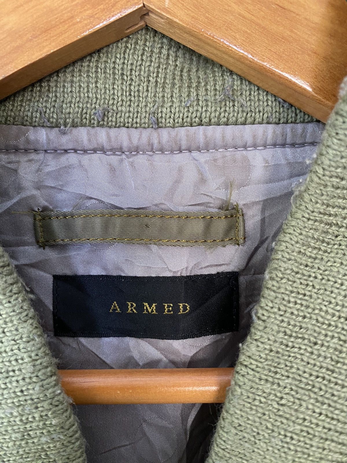 Japanese Brand ARMED Japan Hybrid MA-1 Bomber Talon Jacket Size US S / EU 44-46 / 1 - 17 Thumbnail