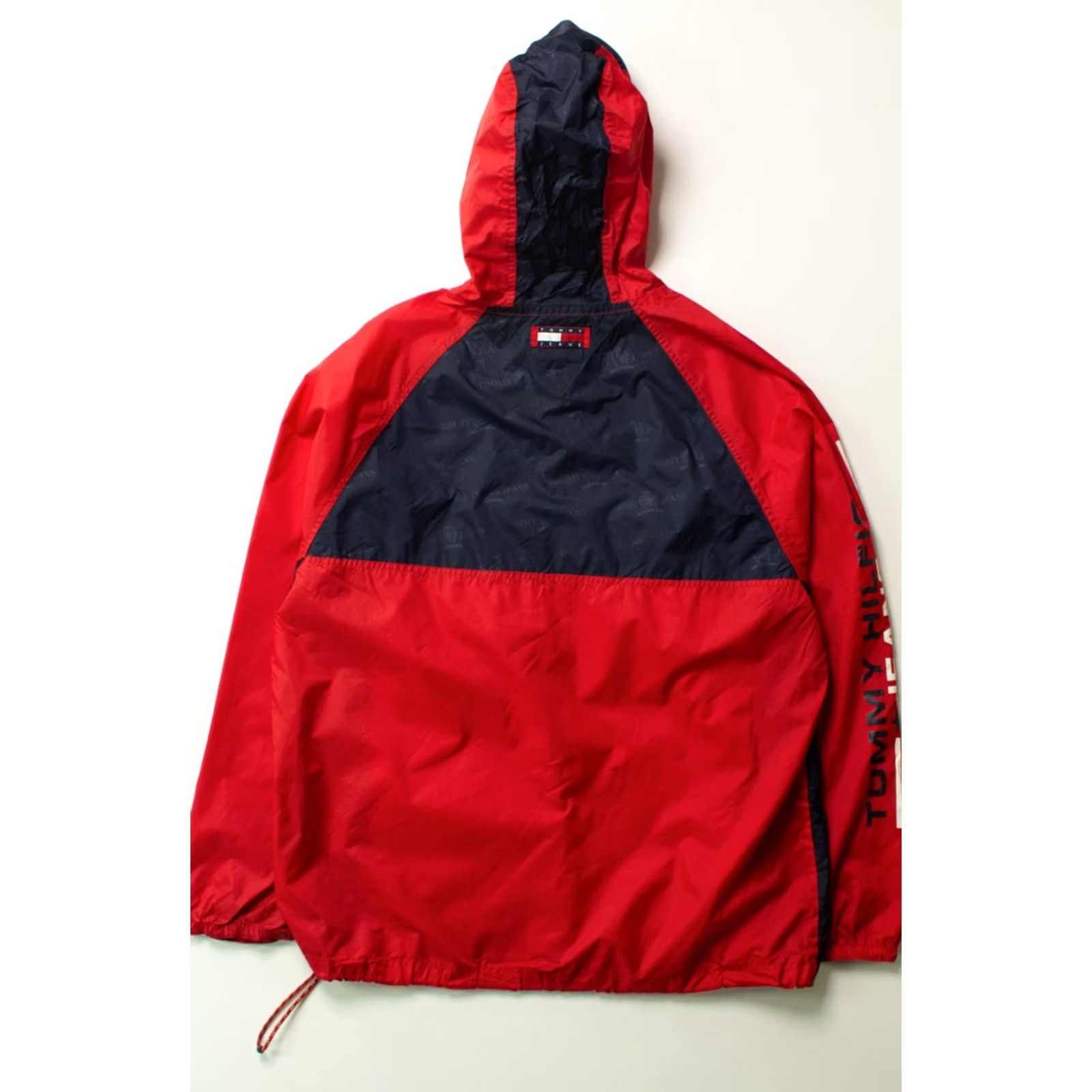 Tommy Hilfiger VINTAGE Tommy Hilfiger Jeans Pullover Windbreaker 1990s Red XS XL? Size US XL / EU 56 / 4 - 6 Thumbnail