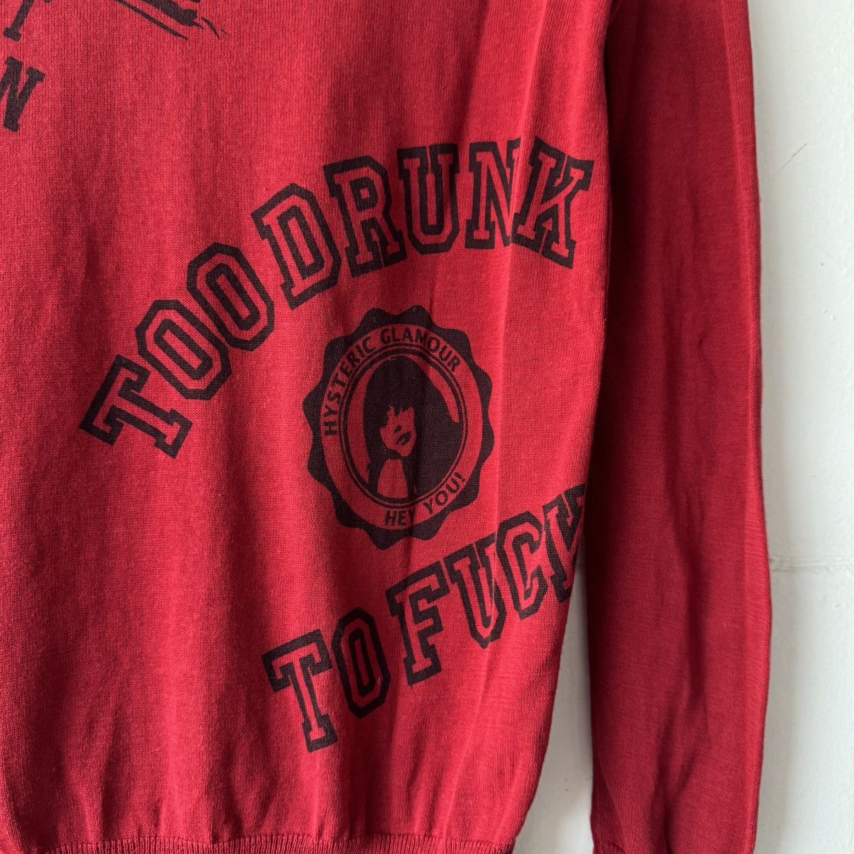Hysteric Glamour Vintage Hysteric Glamour Detroit Michigan FullPrint Knitwear Size US S / EU 44-46 / 1 - 13 Thumbnail