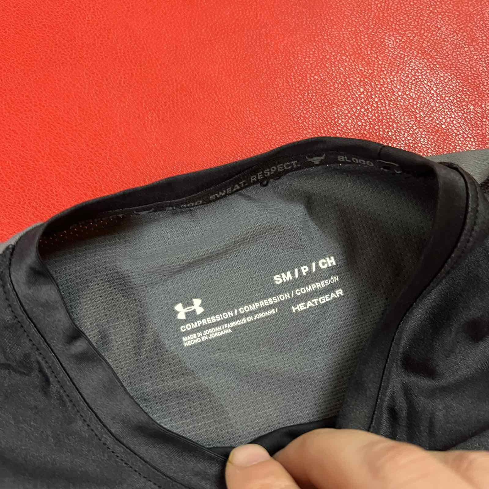 Under Armour Under Armour Project Rock Compression Tank Top Tee Size US S / EU 44-46 / 1 - 5 Thumbnail