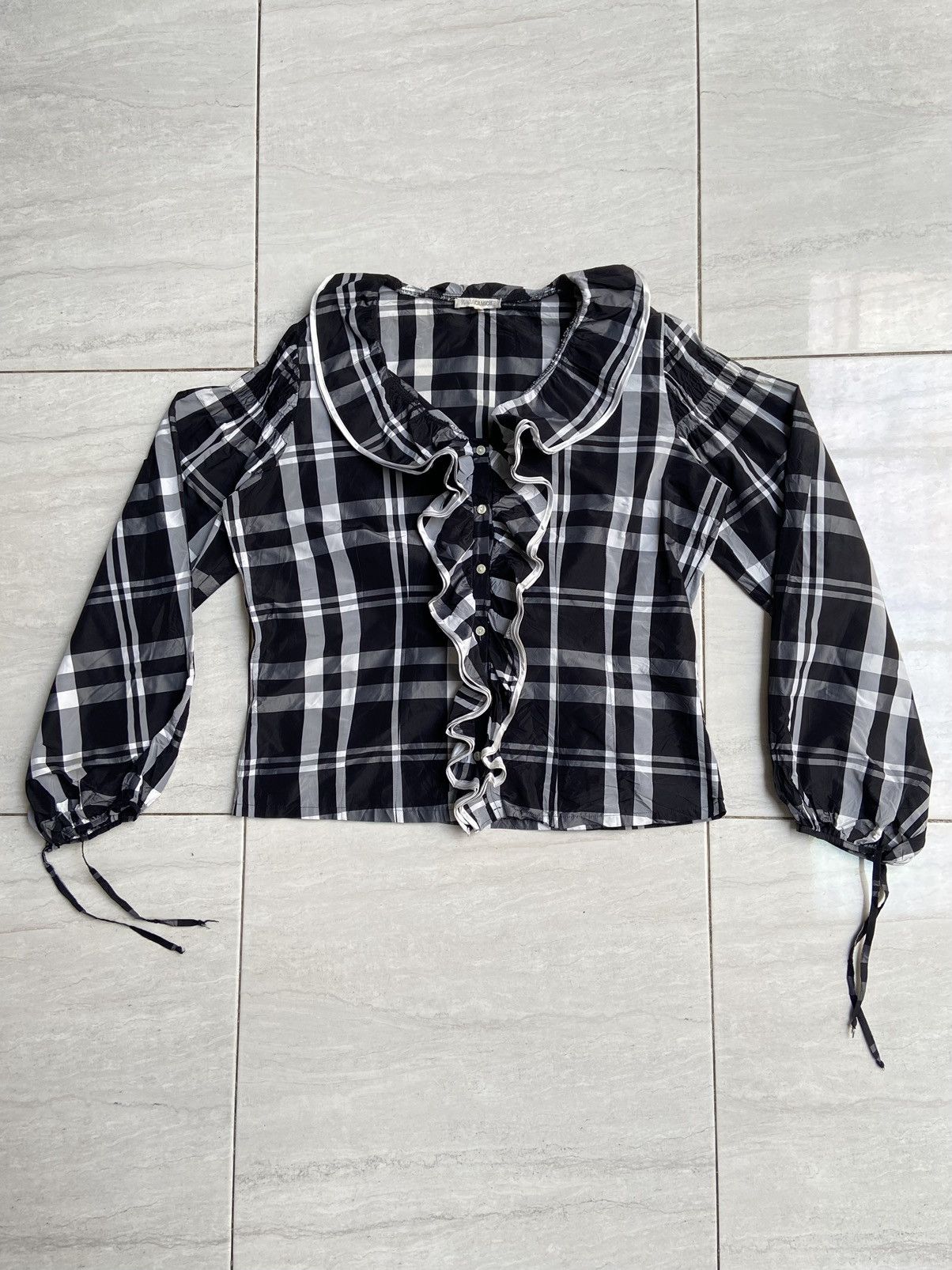 Designer × Japanese Brand NARA CAMICIE Plaid Shirt Size US L / EU 52-54 / 3 - 6 Thumbnail