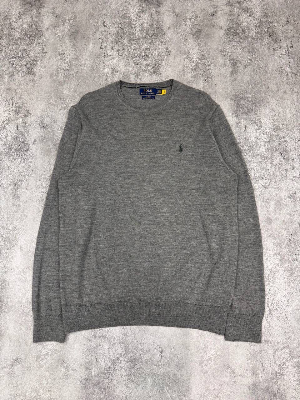 Polo Ralph Lauren Polo Ralph Lauren Men's Sweater Slim Fit Grey Size XL Size US XL / EU 56 / 4 - 1 Thumbnail