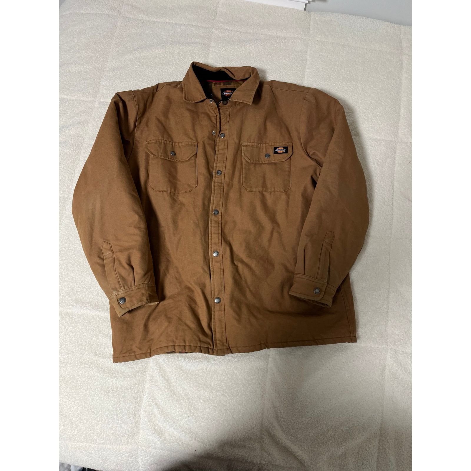 Dickies Dickies flannel lined duck shirt regular fit work jacket Size US XL / EU 56 / 4 - 1 Thumbnail