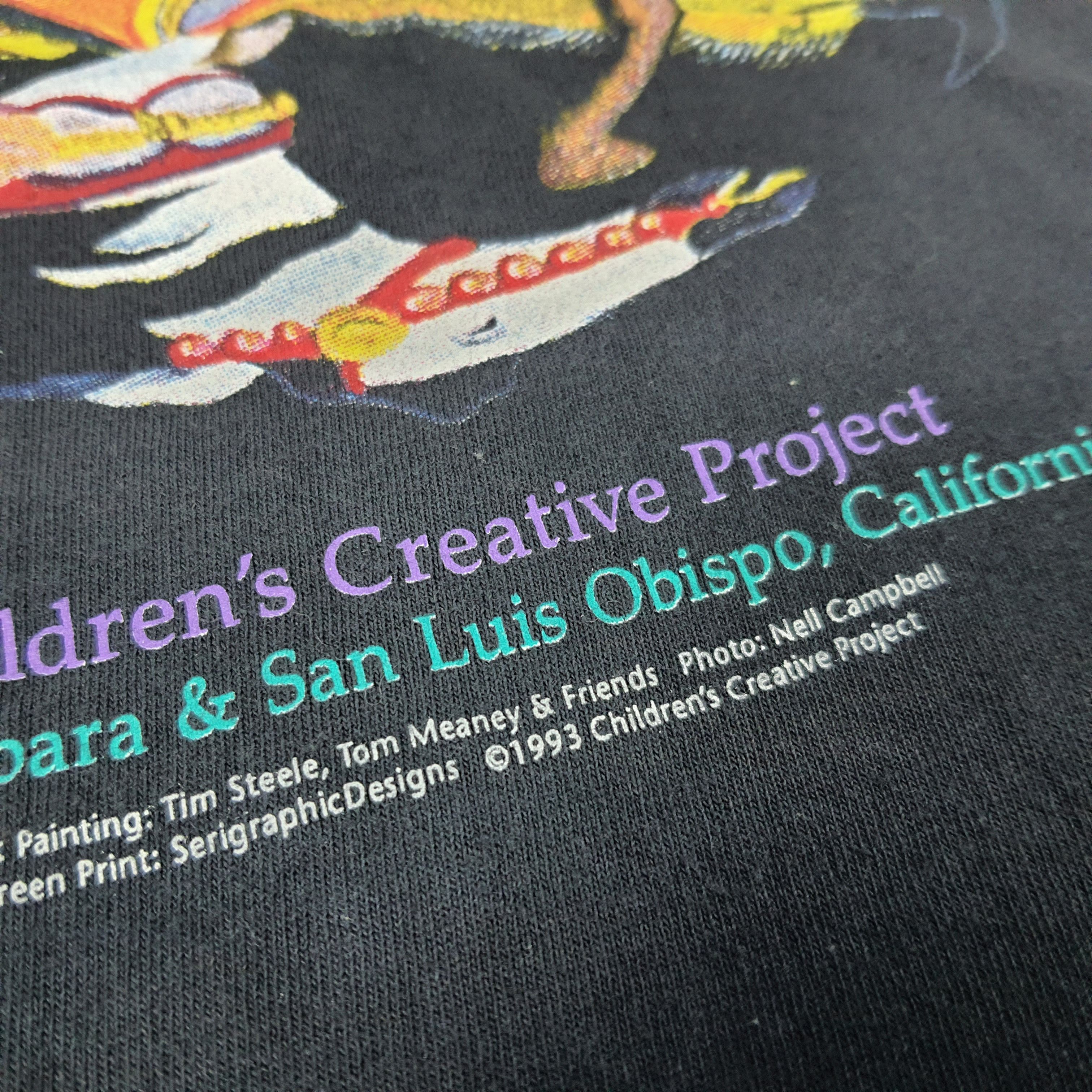 Vintage Vintage Italian Street Panting Fest Santa Barbara Tshirt Size US XL / EU 56 / 4 - 3 Thumbnail