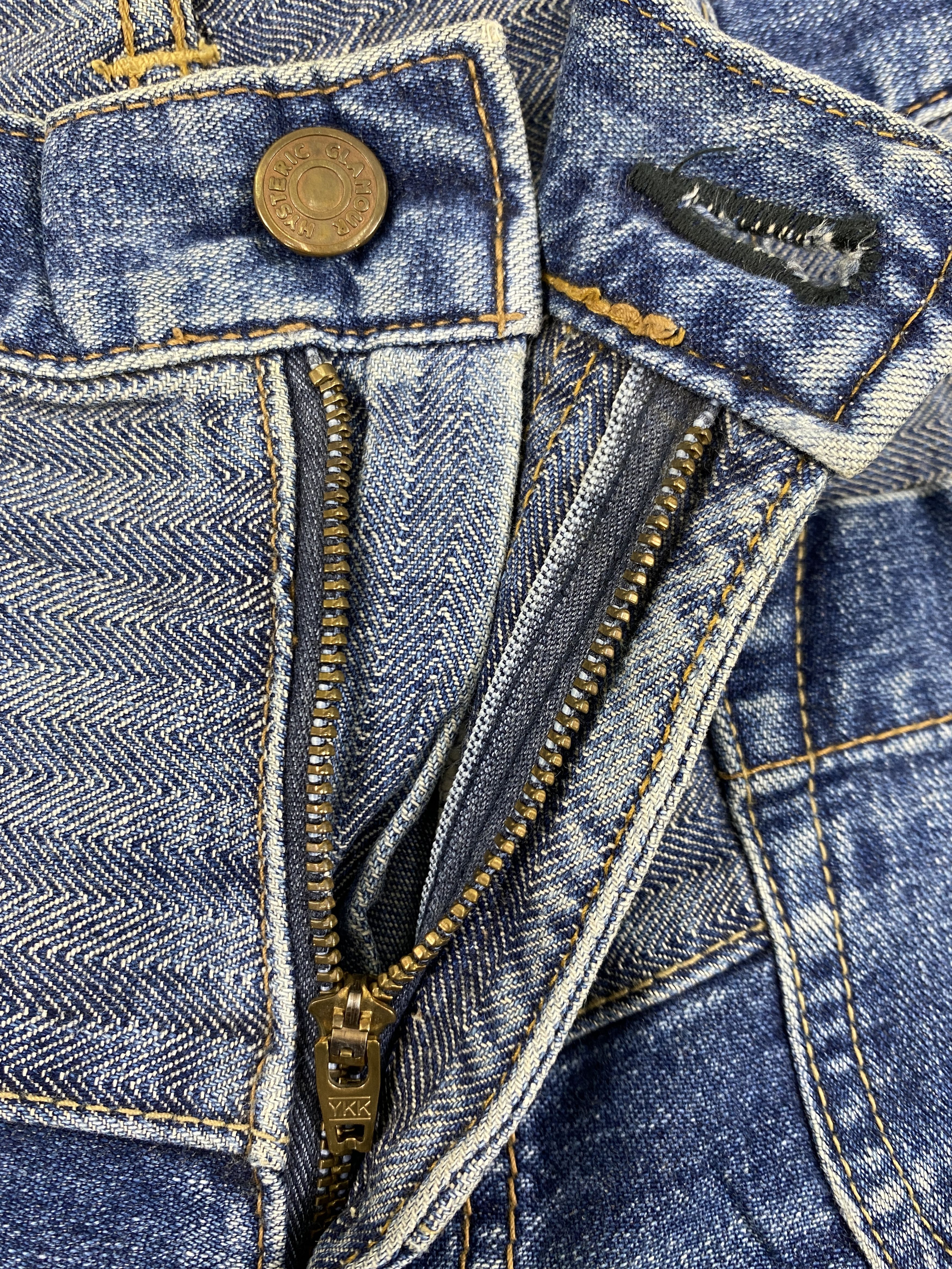 Hysteric Glamour Vintage Hysteric Glamour Hagi Flare Denim 30x27.5- JN3902 Size US 30 / EU 46 - 6 Thumbnail