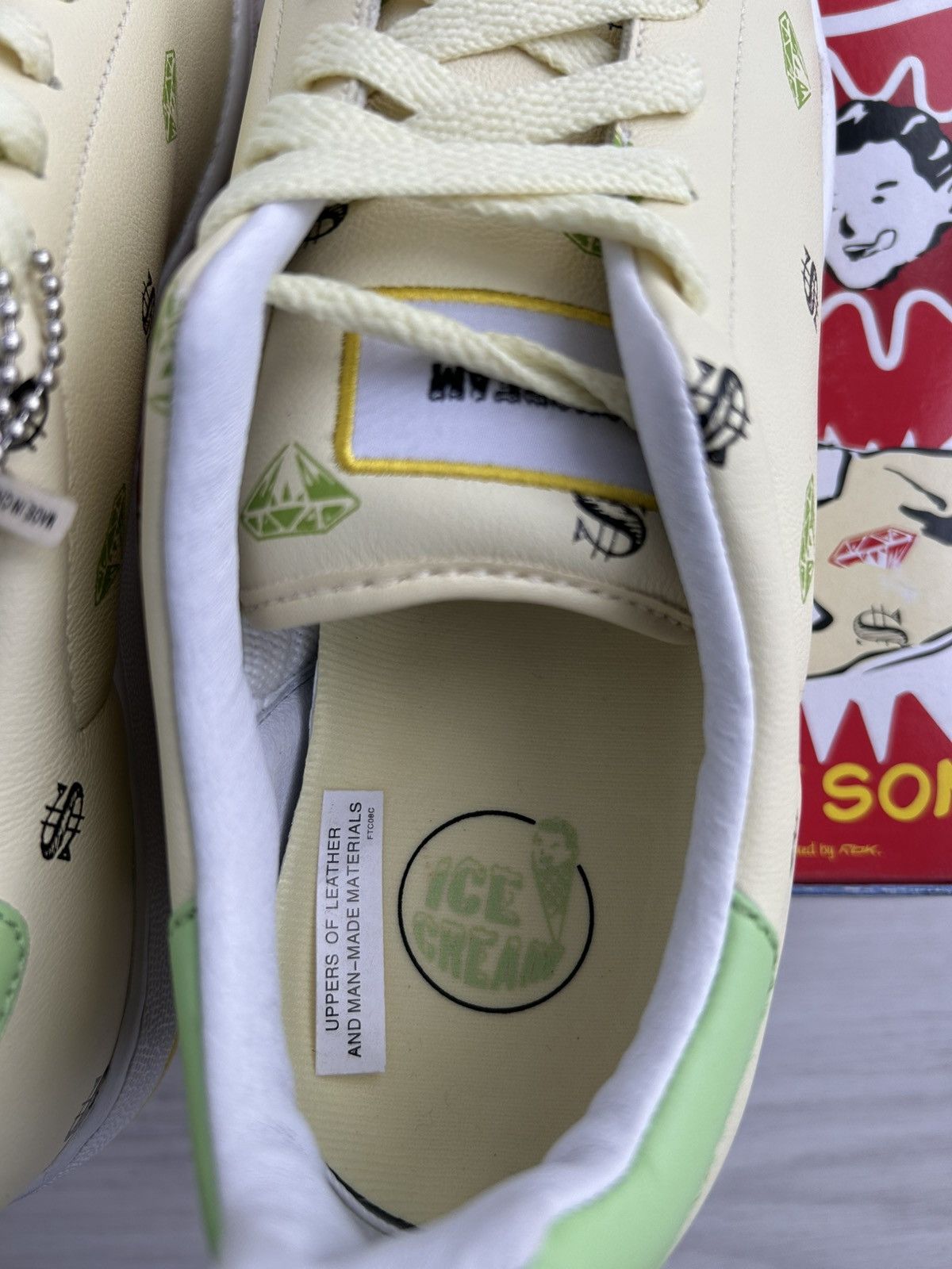 Icecream RARE OG REEBOK X BBC/ICE CREAM BOUTIQUE SNEAKER Size US 9 / EU 42 - 6 Thumbnail
