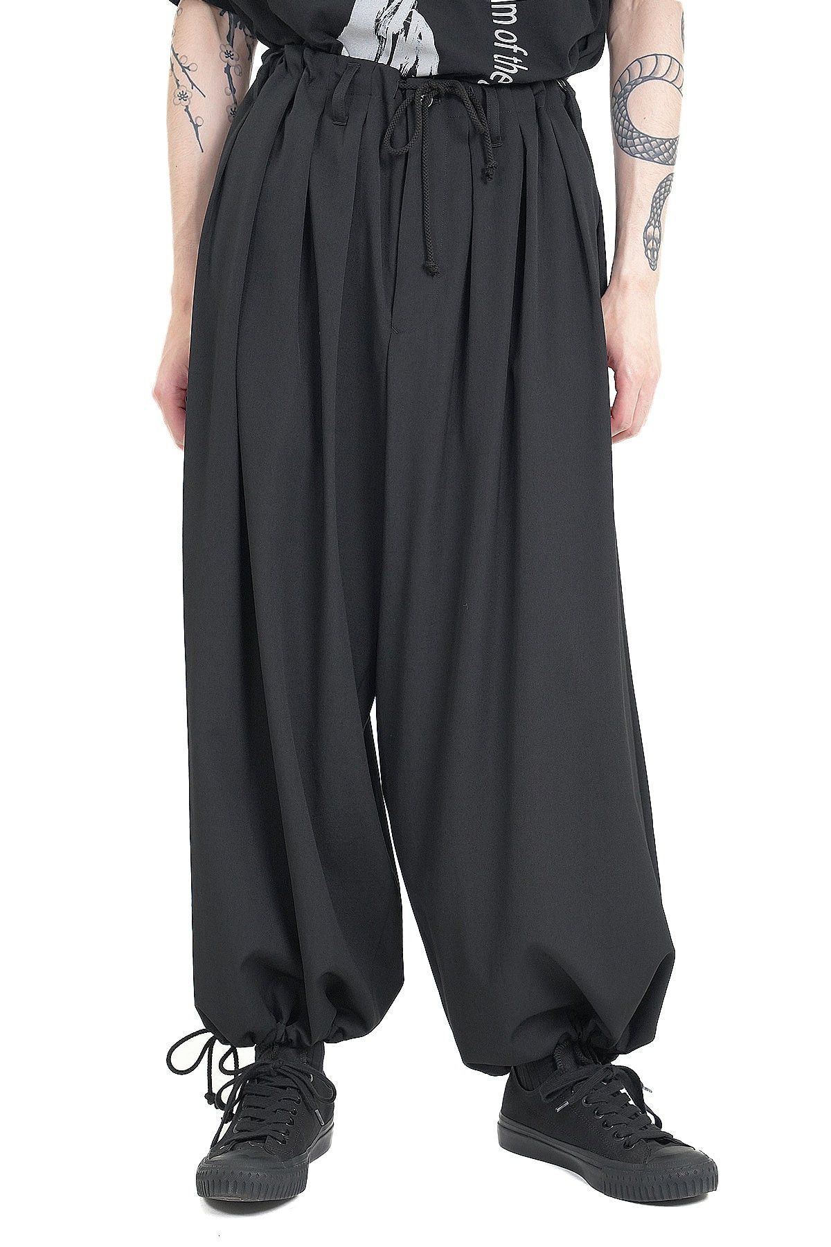 Yohji Yamamoto Yohji Yamamoto Pour Homme - W/Gabardine Class Balloon pants Size US 32 / EU 48 - 14 Thumbnail