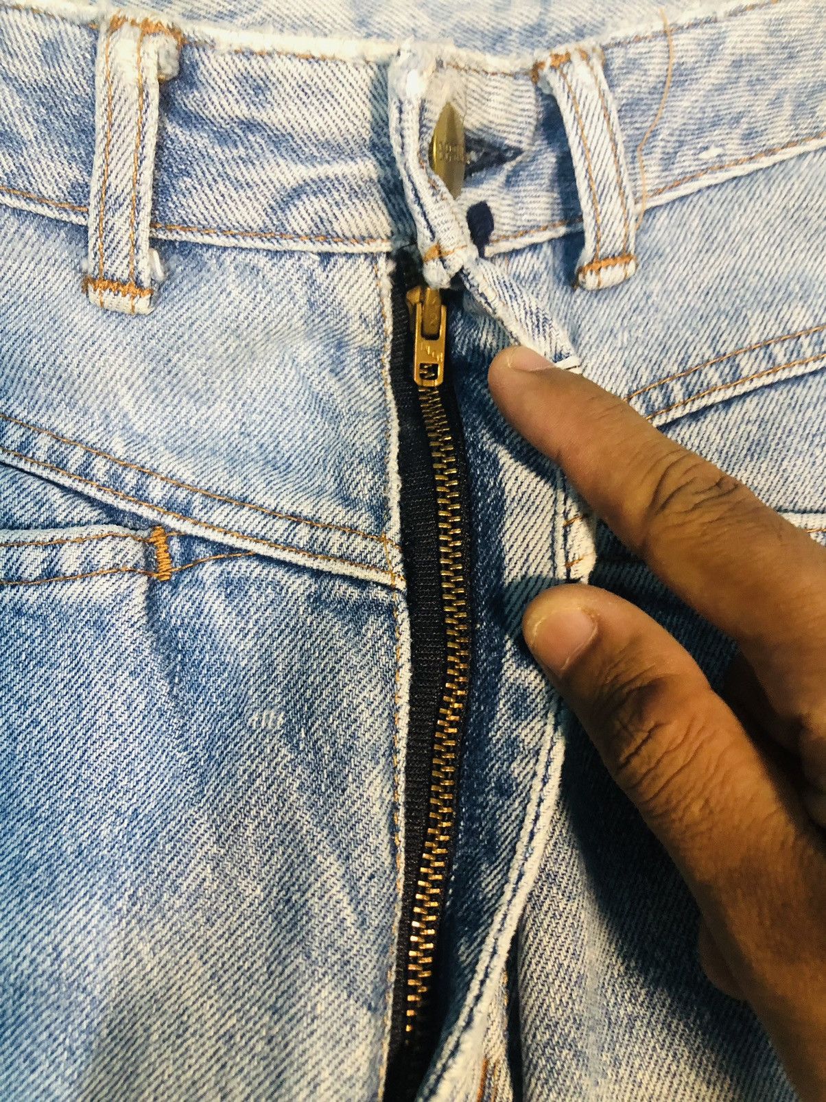 Japanese Brand Ever Blue Jeans (10) Size US 27 - 9 Thumbnail