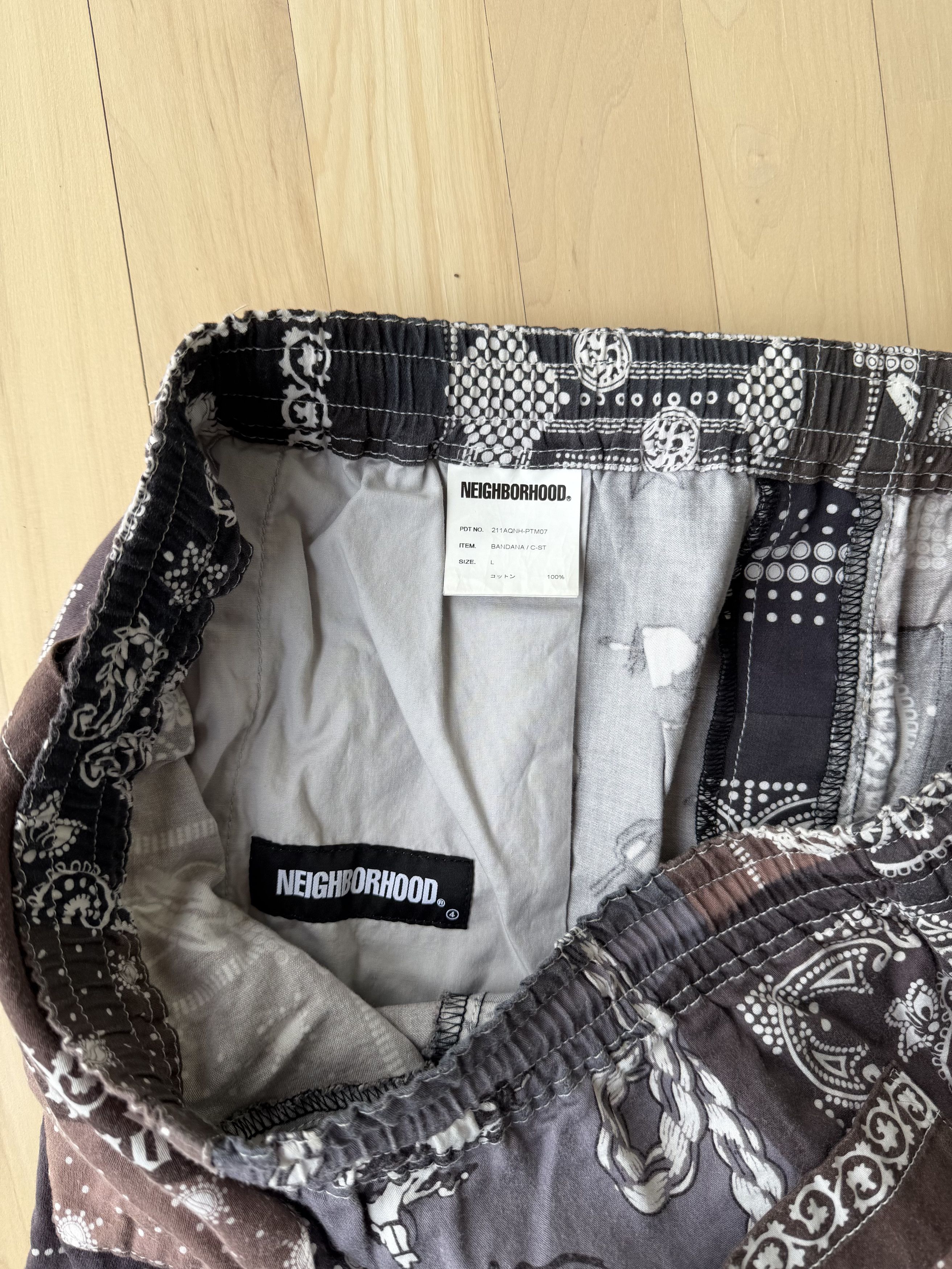 Neighborhood NEIGHBORHOOD C-ST Bandana Shorts Size US 34 / EU 50 - 3 Thumbnail