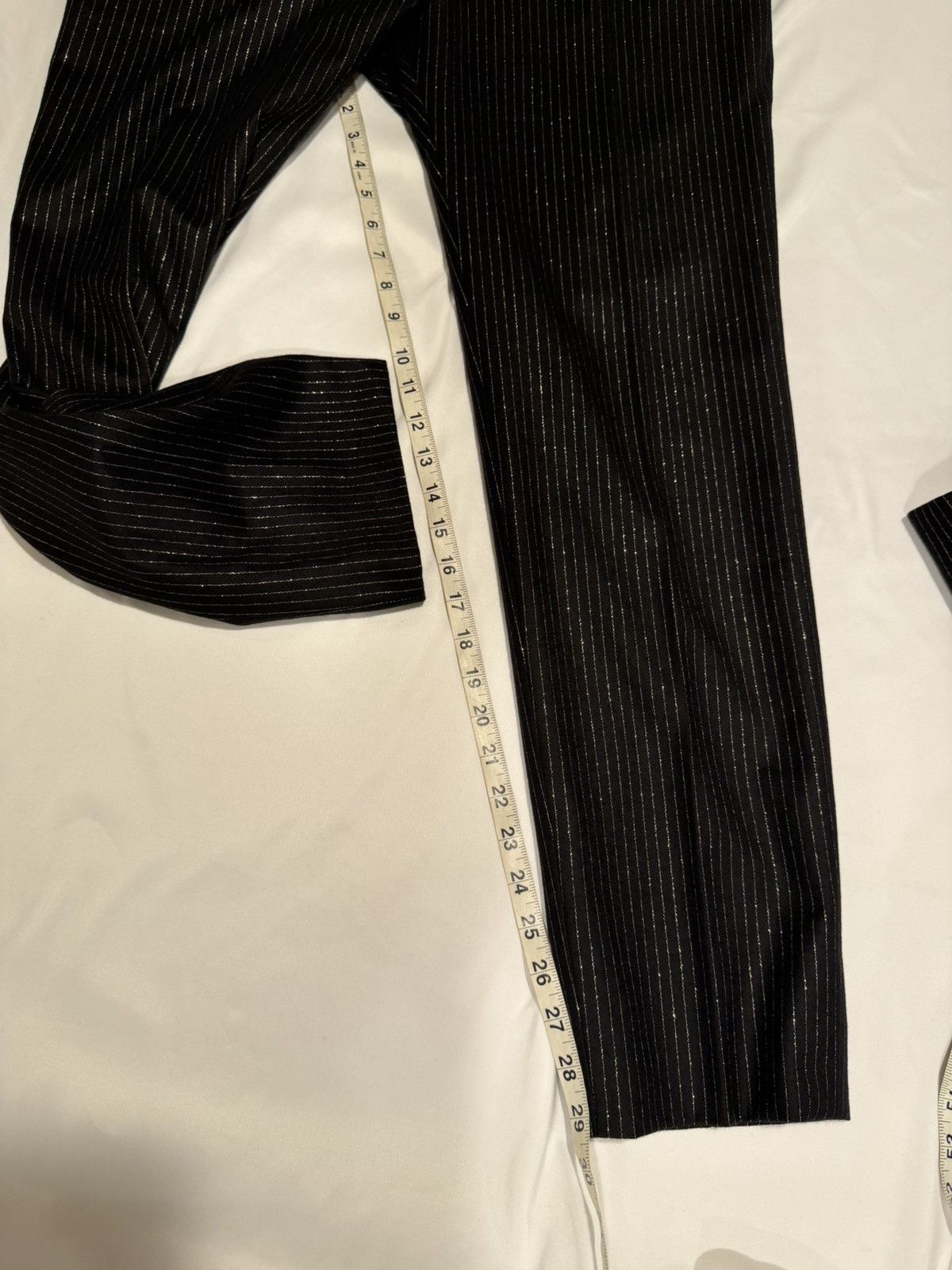 Saint Laurent Paris Saint Laurent mens gold stripes suit. 54/44. $4400 Size 44R - 5 Thumbnail