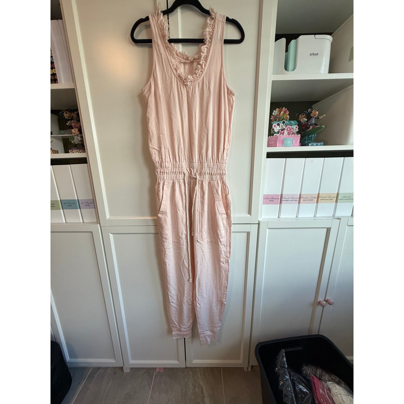 Ramy Brook Ramy Brook Pink Sleeveless Jumpsuit Women XS - F021 Size 26" / US 2 / IT 38 - 4 Thumbnail