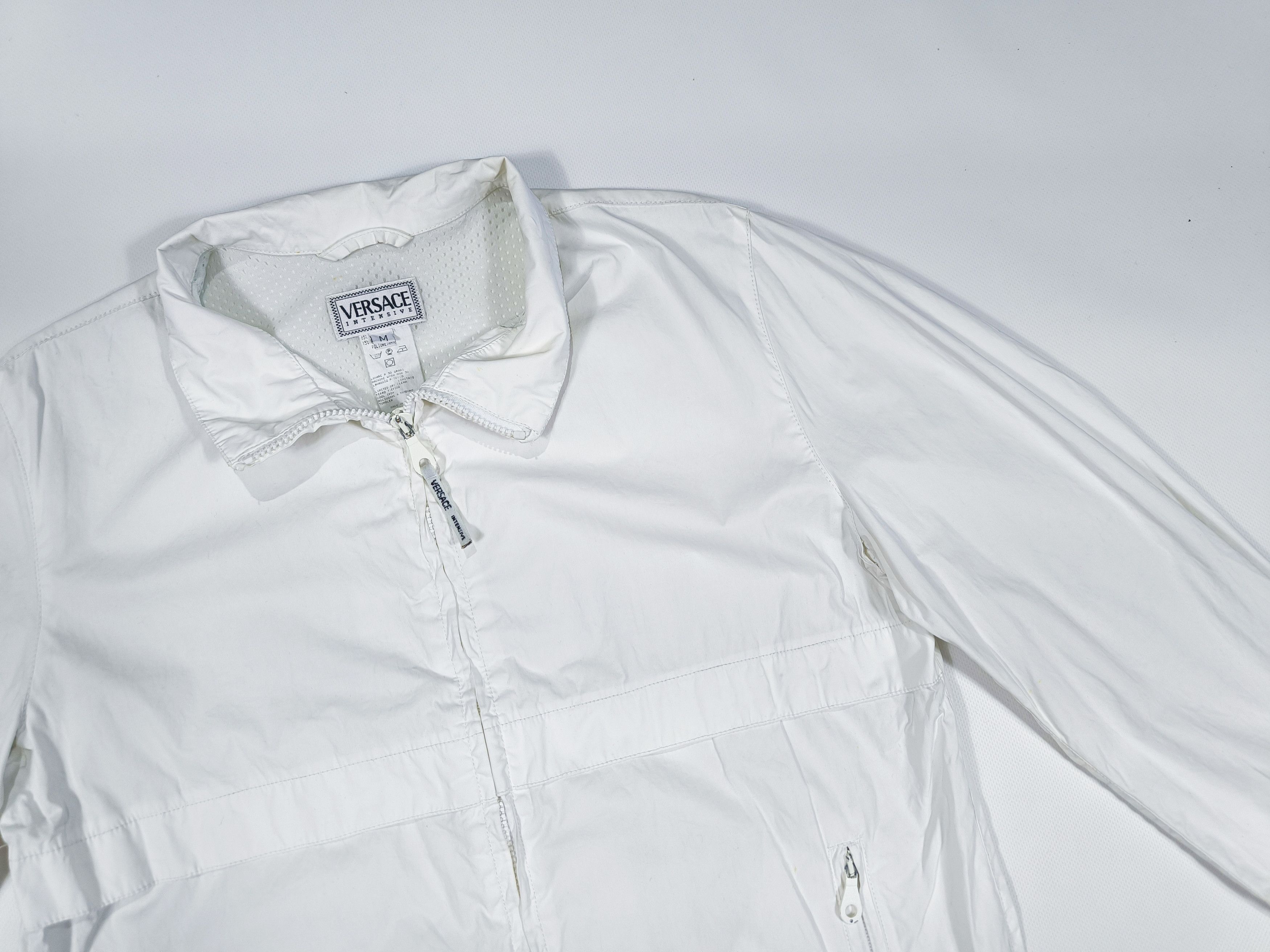 Versace Vintage Versace Intensive White Jacket Size M Size US M / EU 48-50 / 2 - 2 Thumbnail