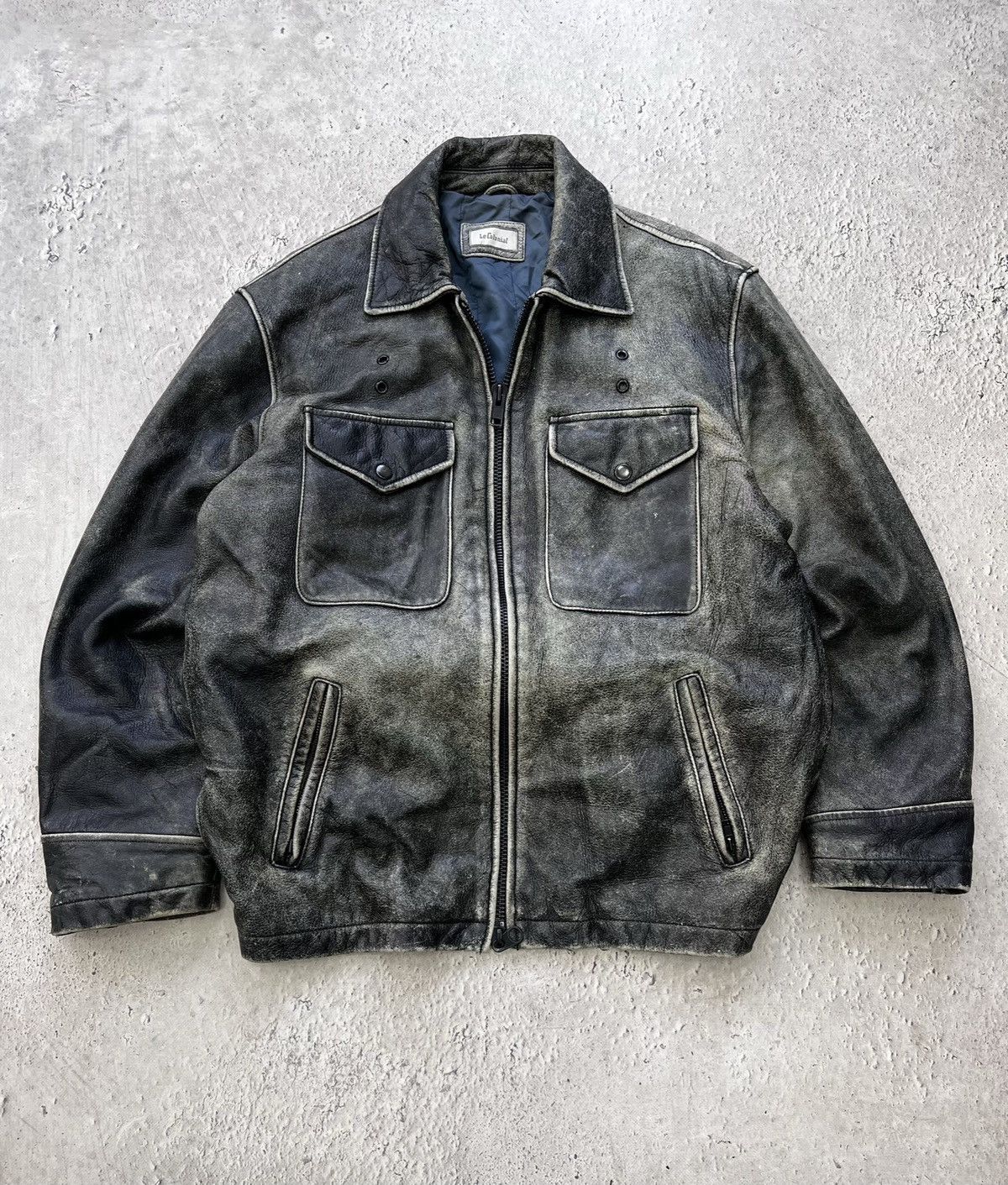 Avant Garde × Leather Jacket × Vintage VINTAGE CROPPED PUNK Avant Garde × Leather Jacket × Vintage VINTAGE CROPPED PUNK