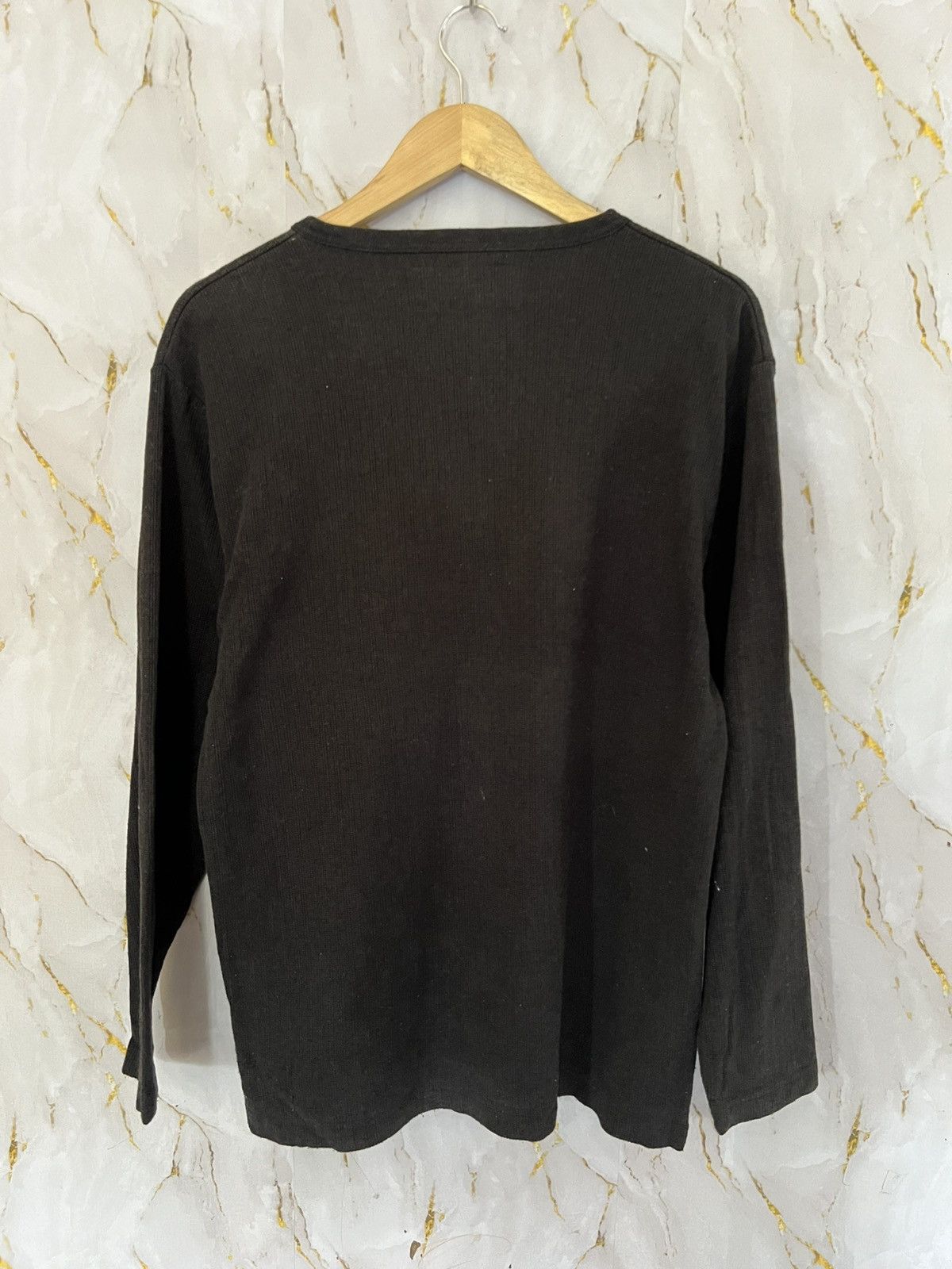 Yohji Yamamoto SACSNY Y’SACCS LONG SLEEVE T-shirt Size US L / EU 52-54 / 3 - 2 Thumbnail