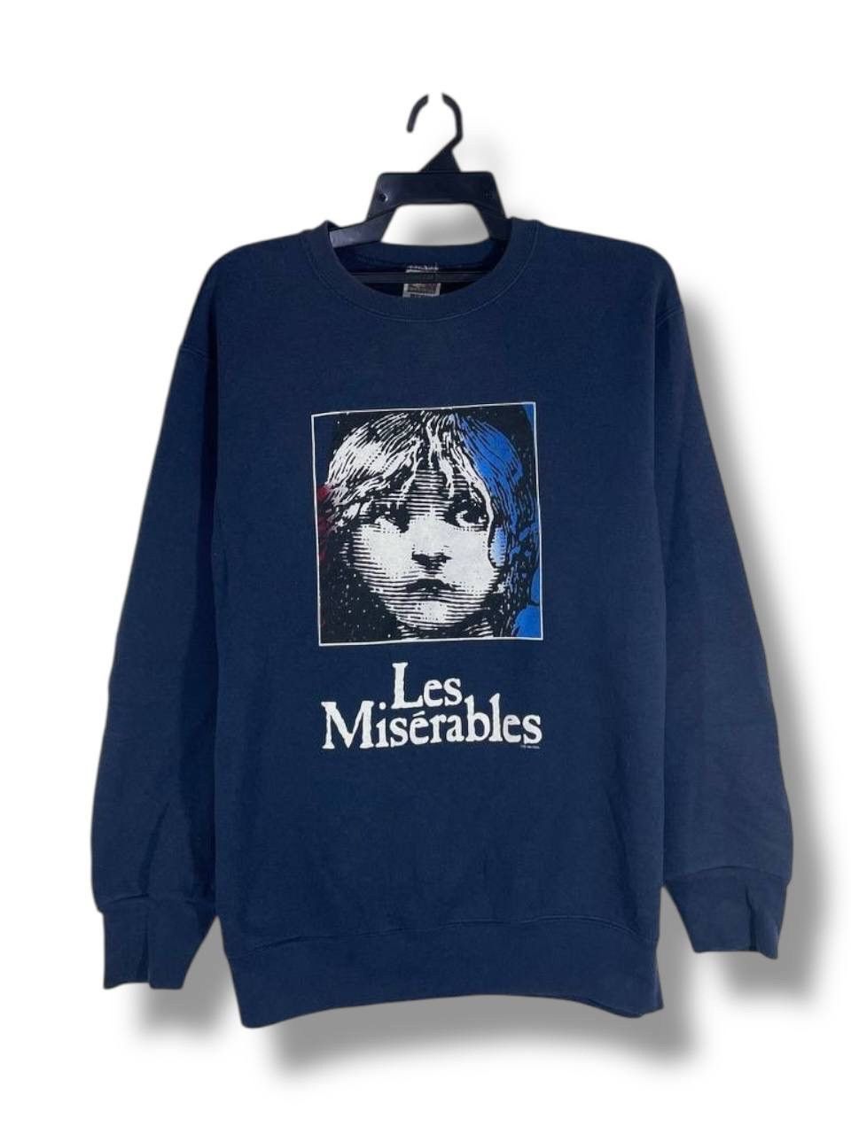 Other Vintage 90s les miserables book novel sweatshirt size M Size US M / EU 48-50 / 2 - 1 Thumbnail