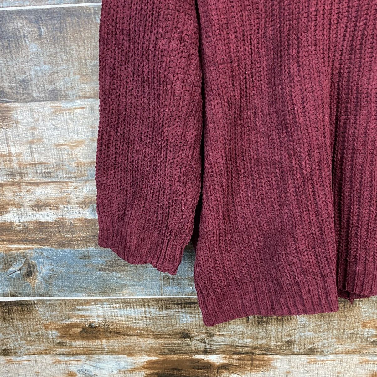 Global Work DL Global Work Red Cardigan Knitwear #C905 Size US M / EU 48-50 / 2 - 15 Thumbnail
