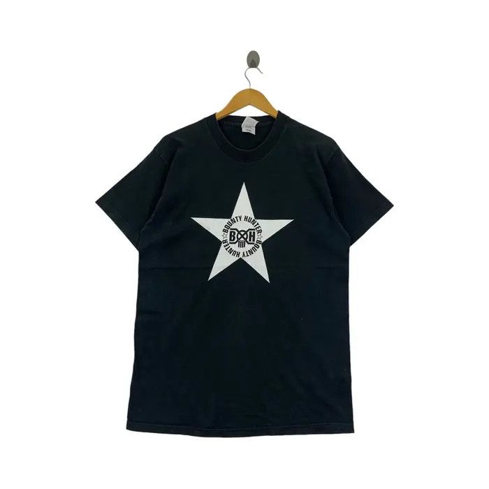 Fruit Of The Loom Vintage BOUNTY HUNTER Hikaru Iwanaga Star Tee Shirt Size US L / EU 52-54 / 3 - 1 Thumbnail