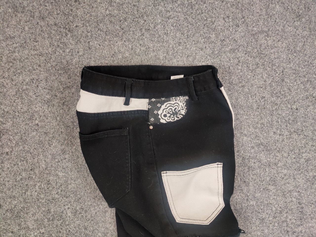 Japanese Brand Vintage Japan Style Patchwork Bandana Denim Jeans Y2K Style Size US 30 / EU 46 - 10 Thumbnail