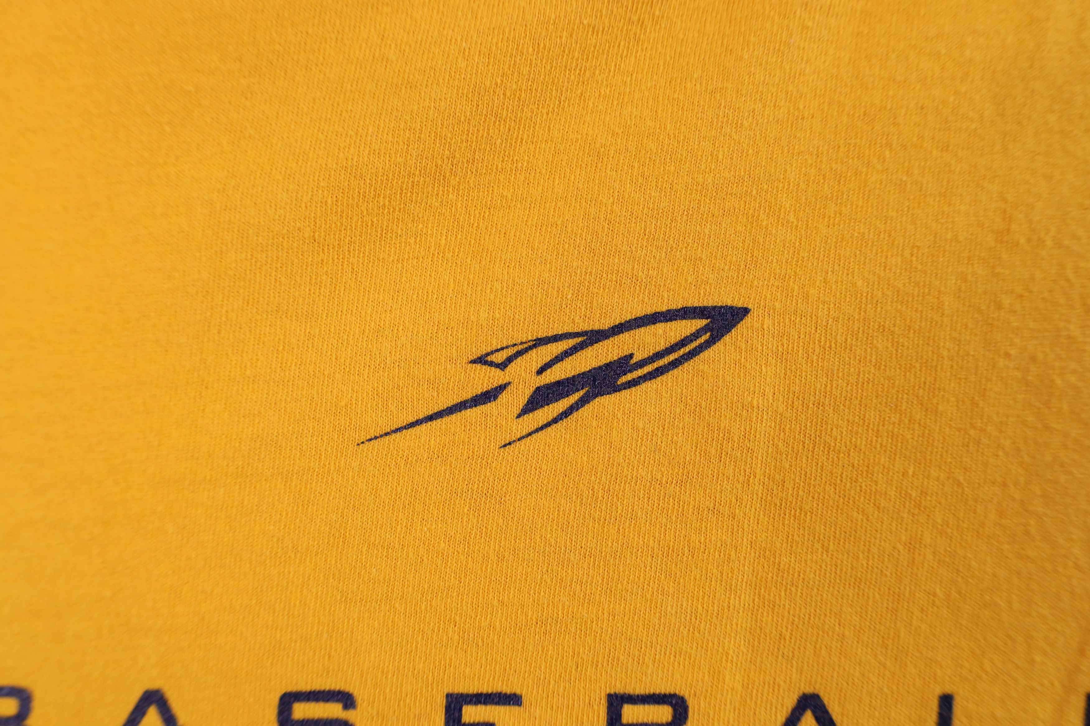 Vintage Vintage 90s Issued University of Toledo Baseball T-Shirt Size US XXL / EU 58 / 5 - 5 Thumbnail