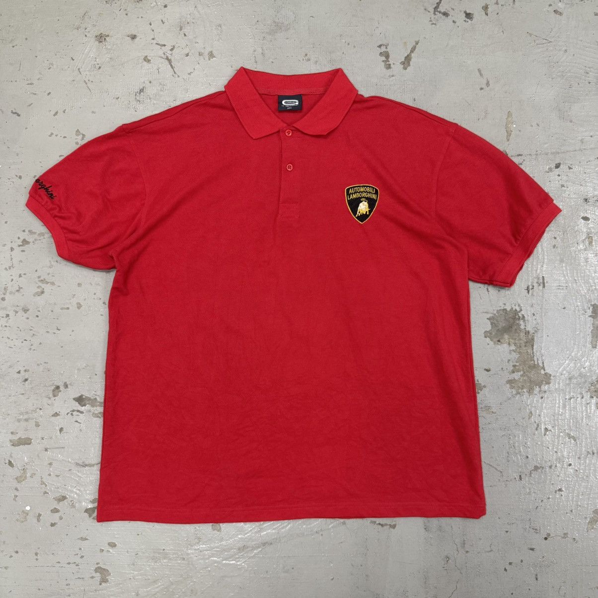 Lamborghini × Vintage Vintage Lamborghini Polo Shirt Size US XL / EU 56 / 4 - 1 Thumbnail