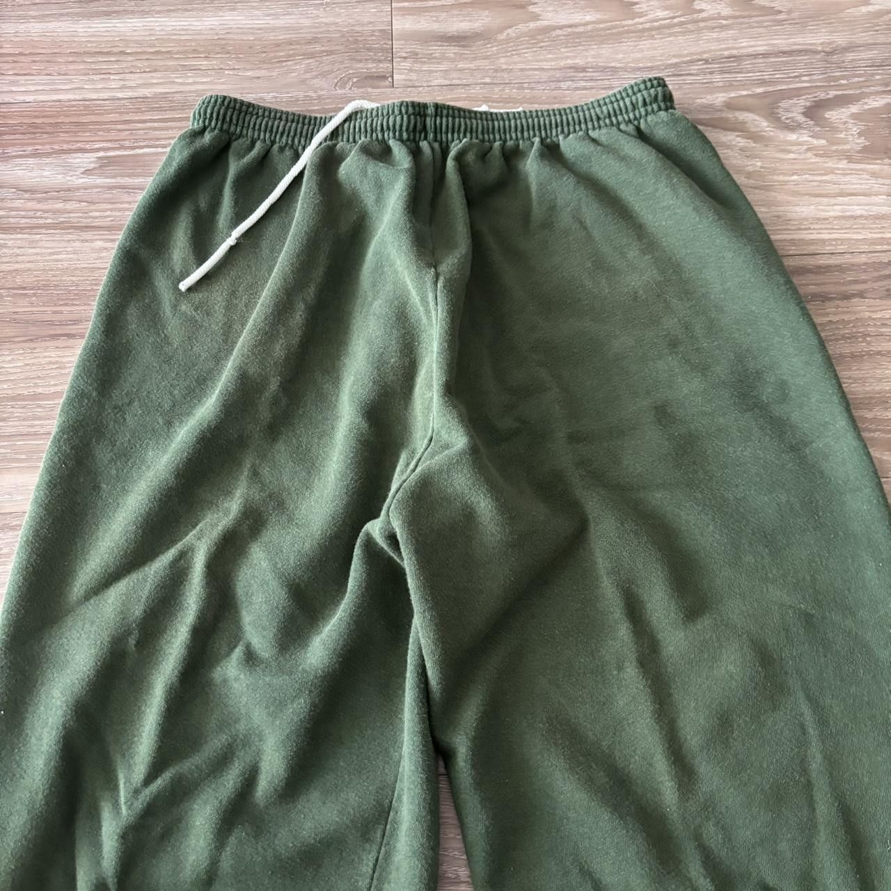 Vintage Crazy Vintage 90s Forest Green Essential Sweatpants! Fits M Size US 32 / EU 48 - 4 Thumbnail
