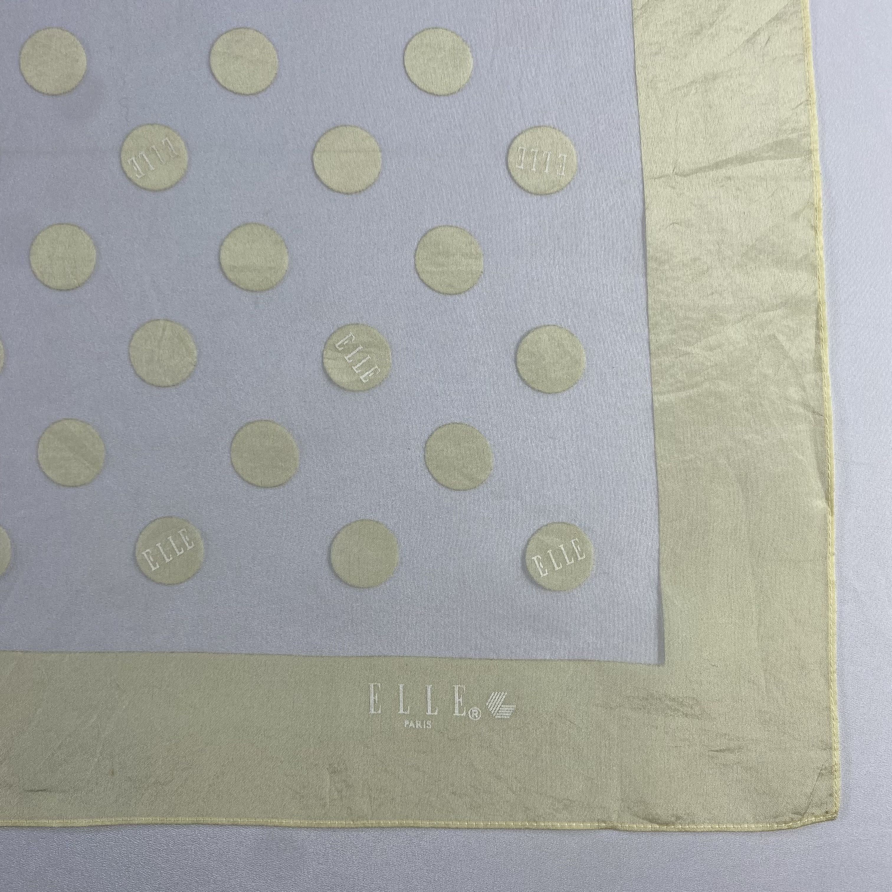 Japanese Brand × Vintage Vintage Elle Paris Scarf SS071 Size ONE SIZE - 2 Thumbnail