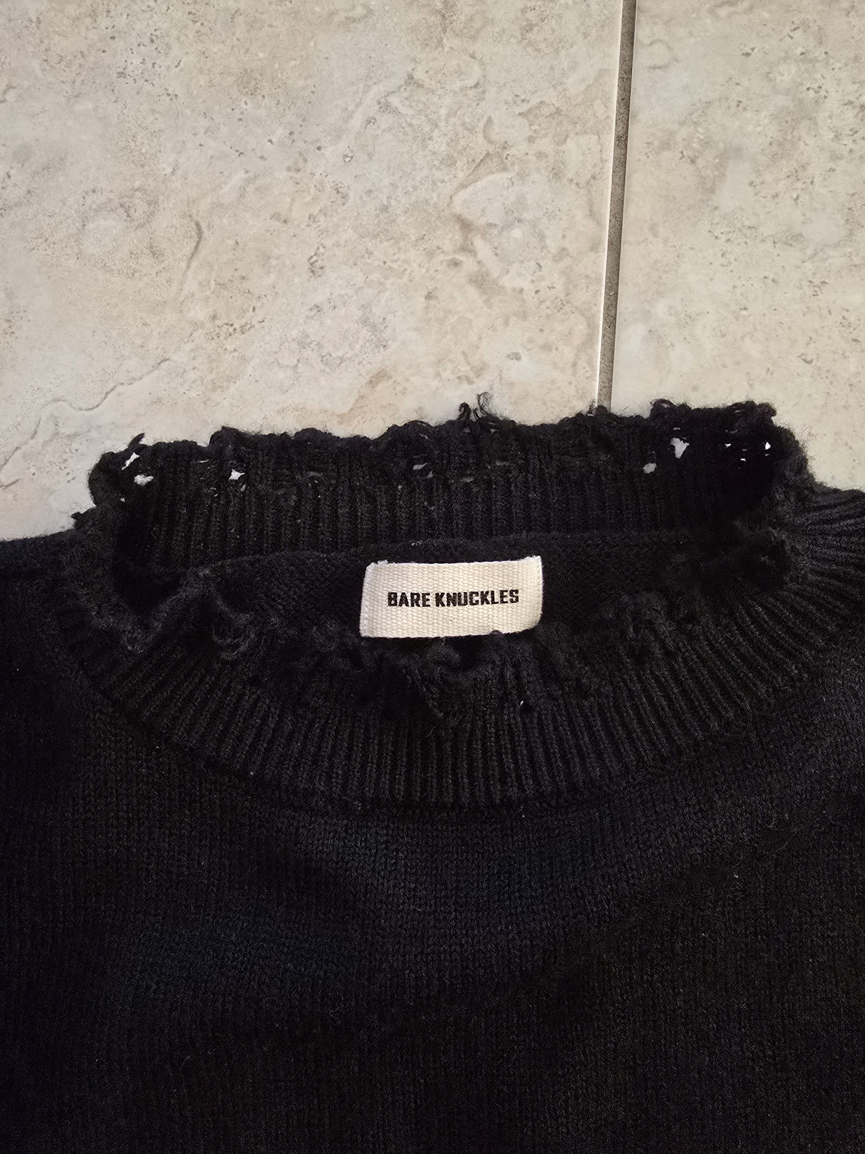 Bare Knuckles Bare Knuckles Cropped Cashmere Sweater Size US M / EU 48-50 / 2 - 3 Thumbnail