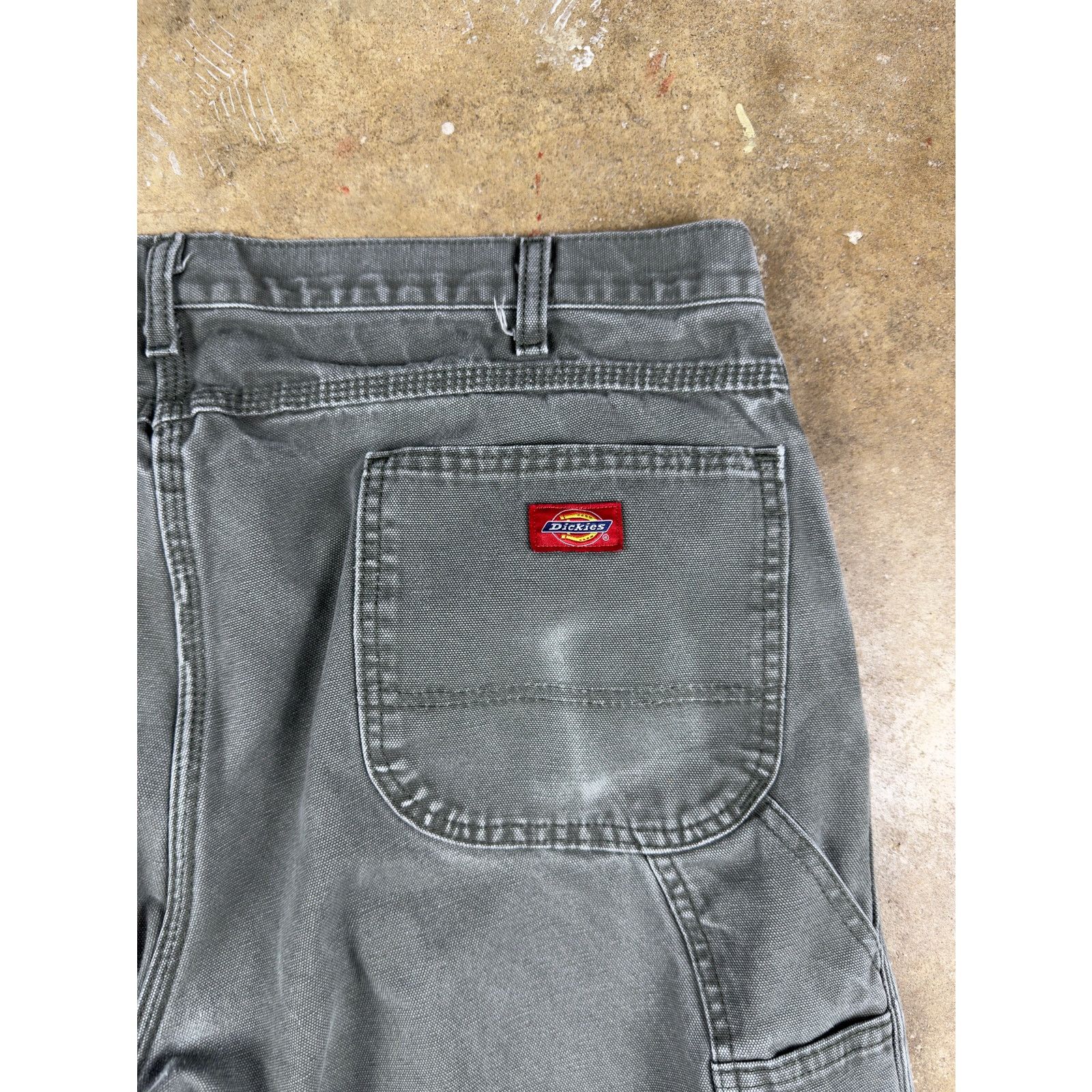 Dickies Dickies Carpenter Pants Men’s 39x31 Green Relaxed Workwear Size US 39 - 5 Thumbnail