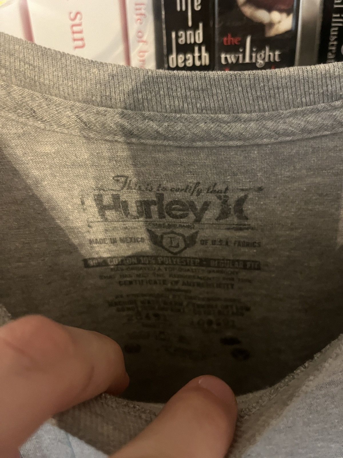 Hurley Hurley Logo T Shirt Surf Style Y2K Size US L / EU 52-54 / 3 - 3 Thumbnail