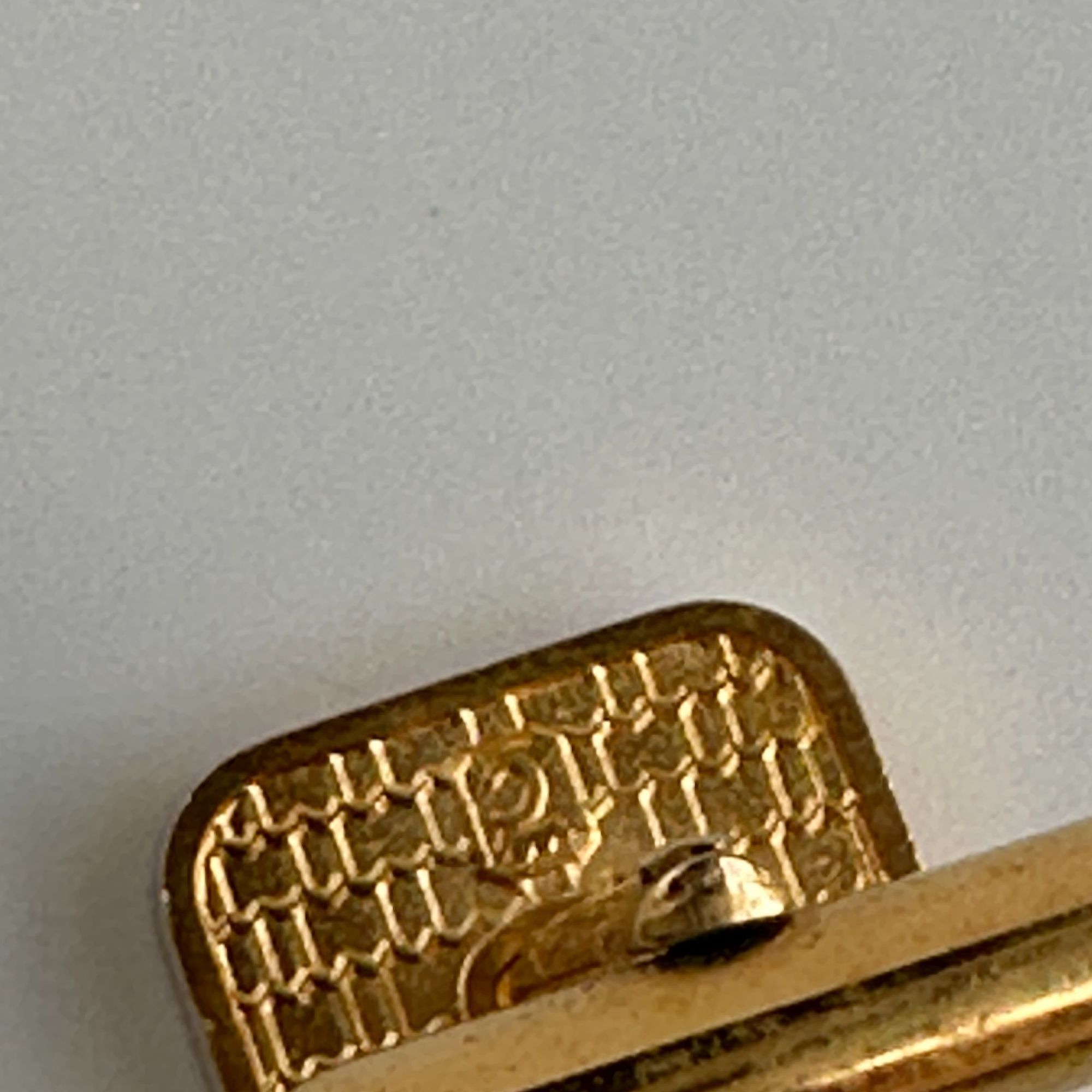 Vintage Vintage MASA Gold Cufflinks – Clabco, Medical Logo Size ONE SIZE - 5 Thumbnail