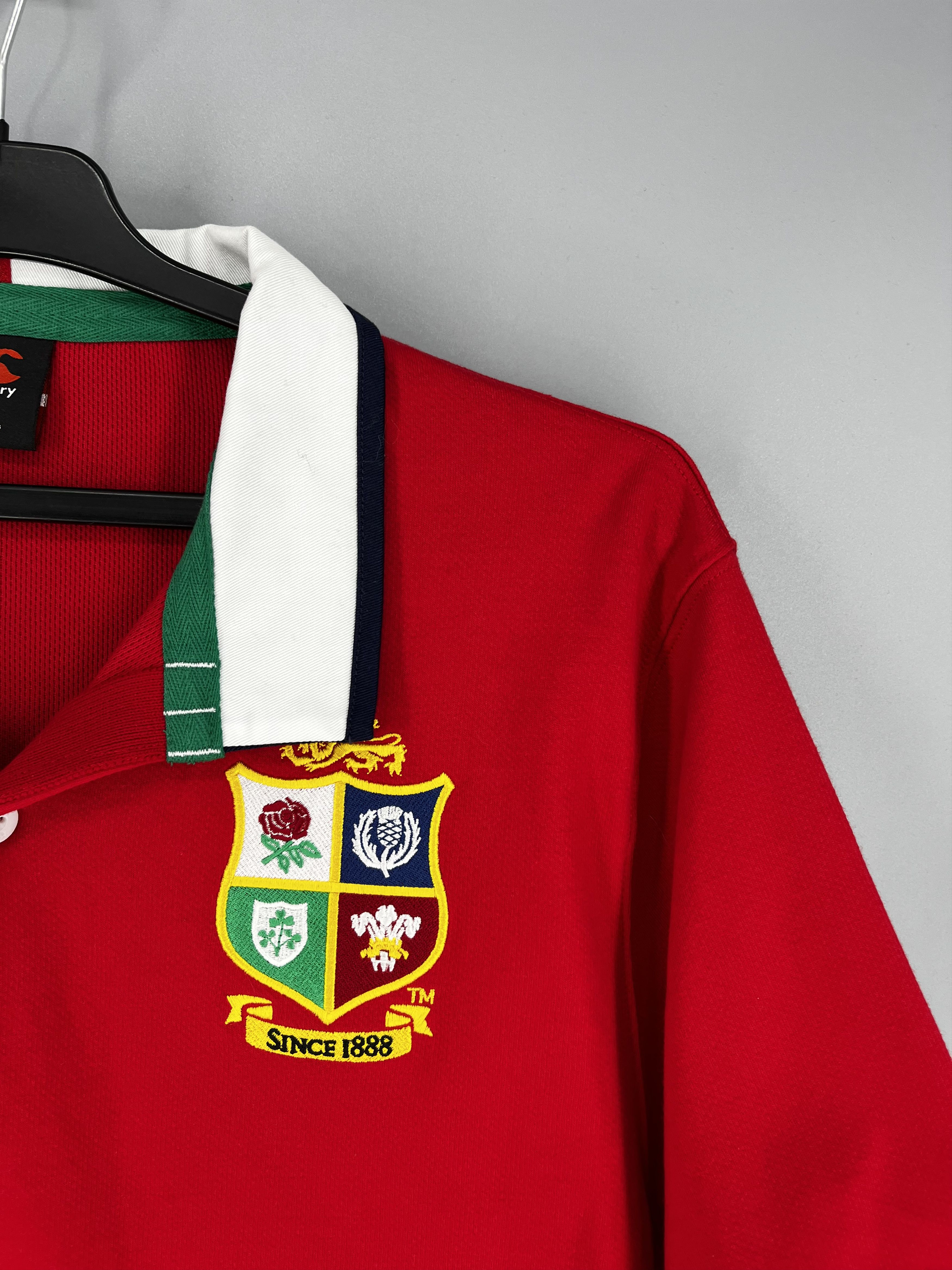 Canterbury of New Zealand Canterbury British & Irish Lions Rugby Polo Shirt Men's Size US L / EU 52-54 / 3 - 8 Thumbnail