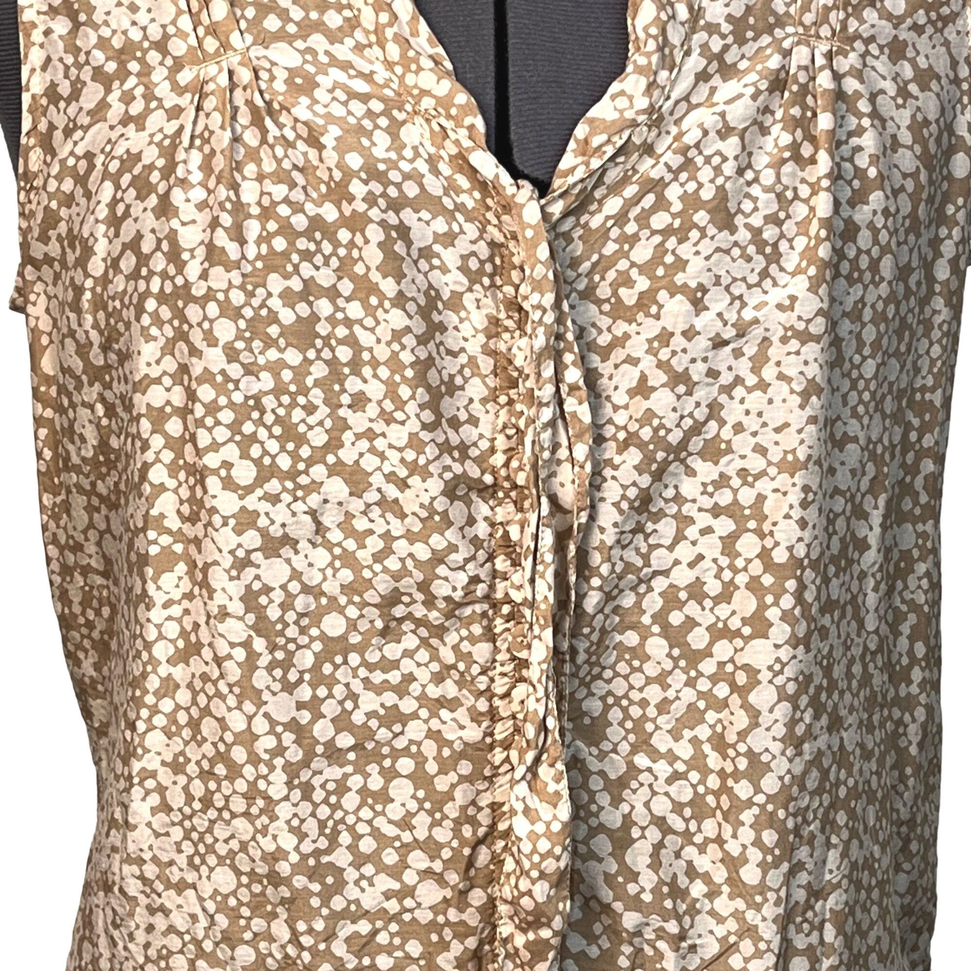 Gap Gap Women's Sleeveless Blouse Top V-Neck Silk Blend Tie-Fron Size S / US 4 / IT 40 - 3 Thumbnail