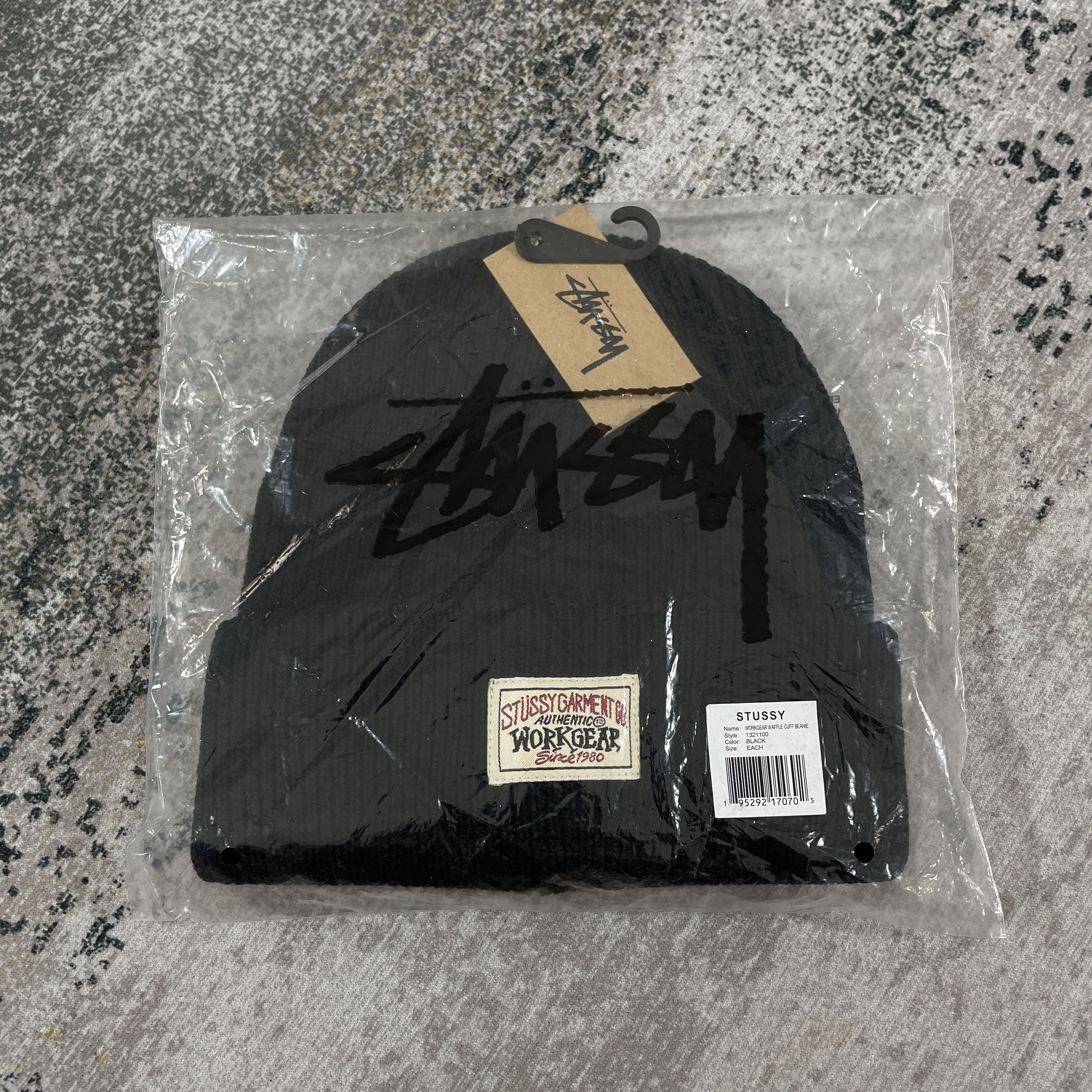 Other STUSSY WORKGEAR WAFFLE CUFF BEANIE Size ONE SIZE - 6 Thumbnail