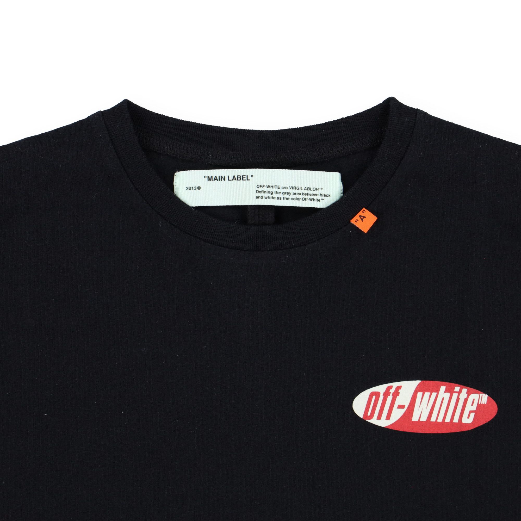 Off-White Black and Red Split Arrows Logo T-Shirt Size US S / EU 44-46 / 1 - 5 Thumbnail