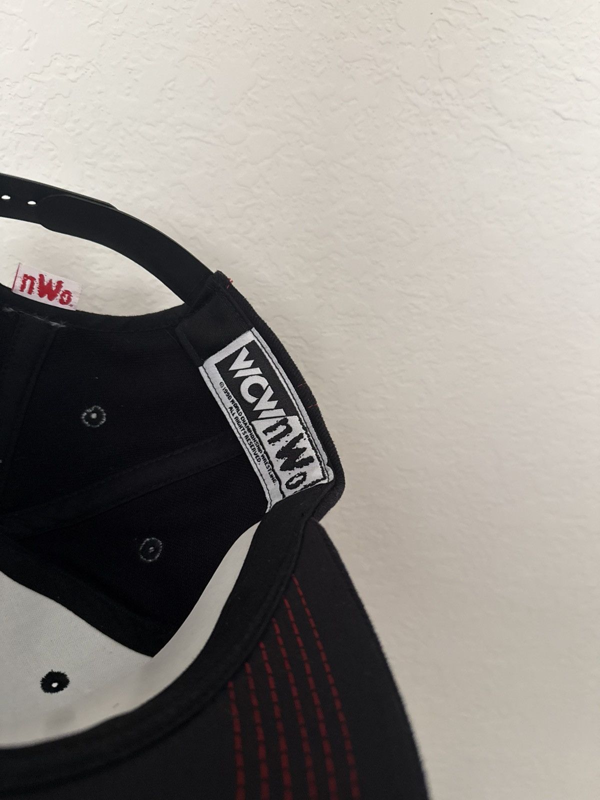 WCW/nWo Vintage NWO Snapback WWF Kevin Nash 90s Size ONE SIZE - 5 Thumbnail