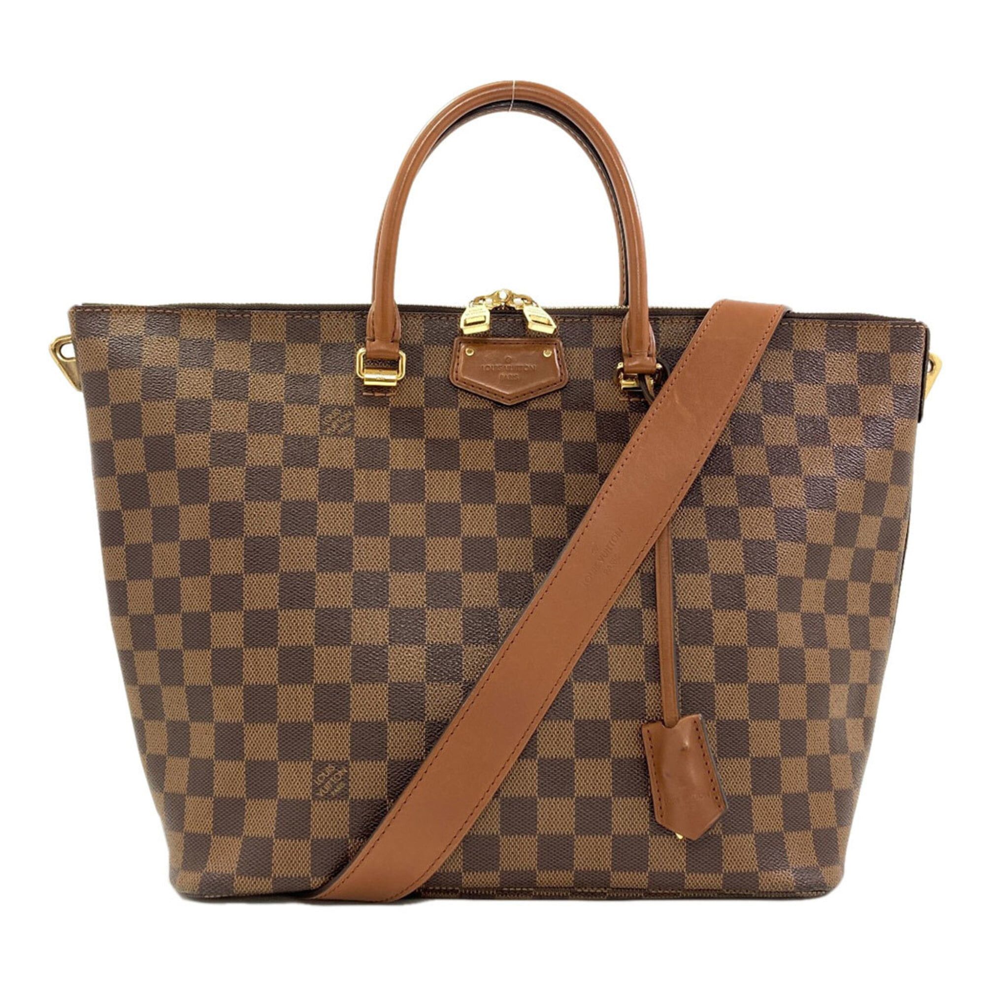 Louis Vuitton Louis Vuitton N63169 Belmont Handbag, Damier Canvas, Women's Size ONE SIZE - 1 Thumbnail