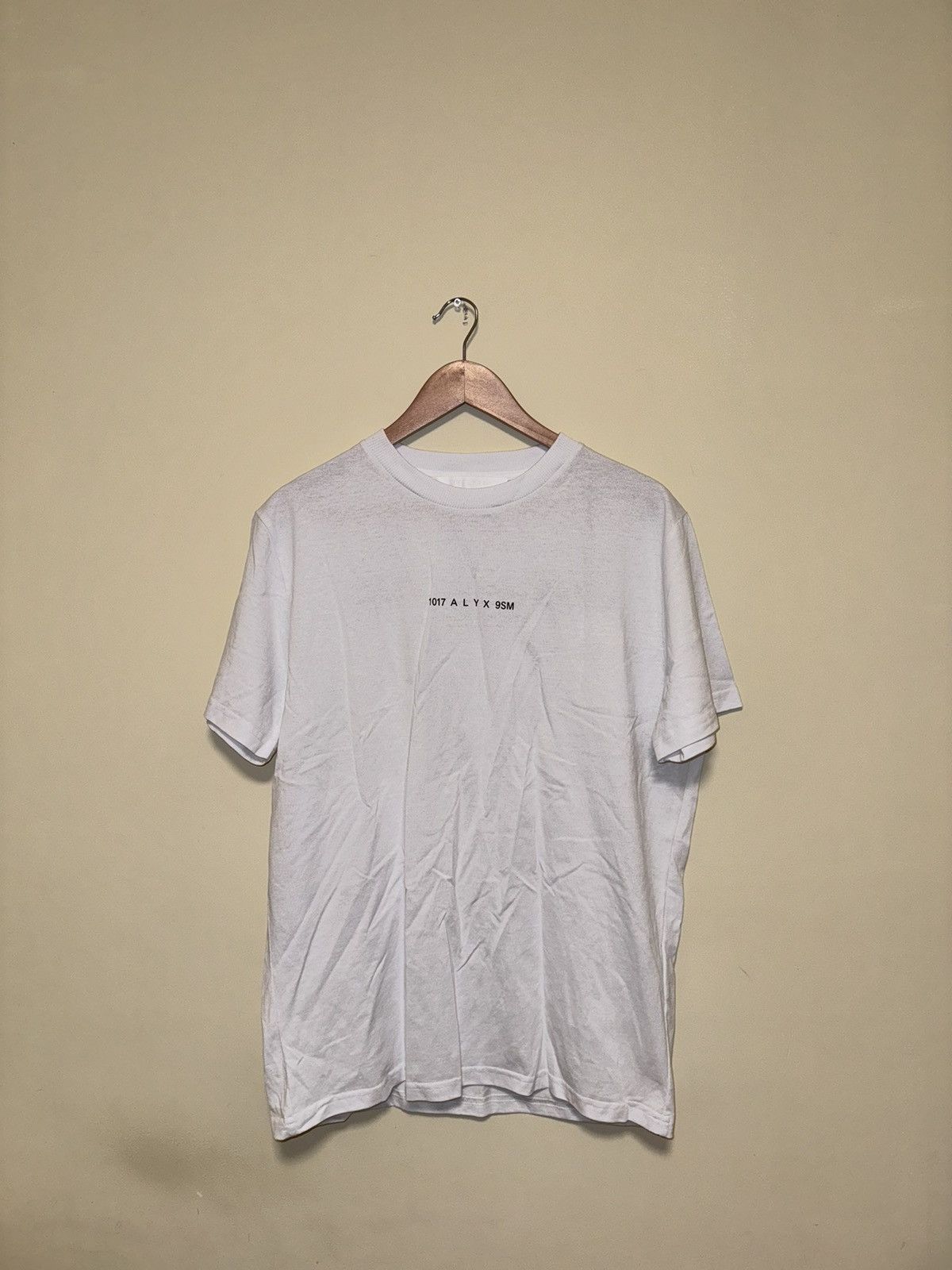 1017 ALYX 9SM 1017 ALYX 9SM White Collection Code T-Shirt Size US M / EU 48-50 / 2 - 1 Thumbnail