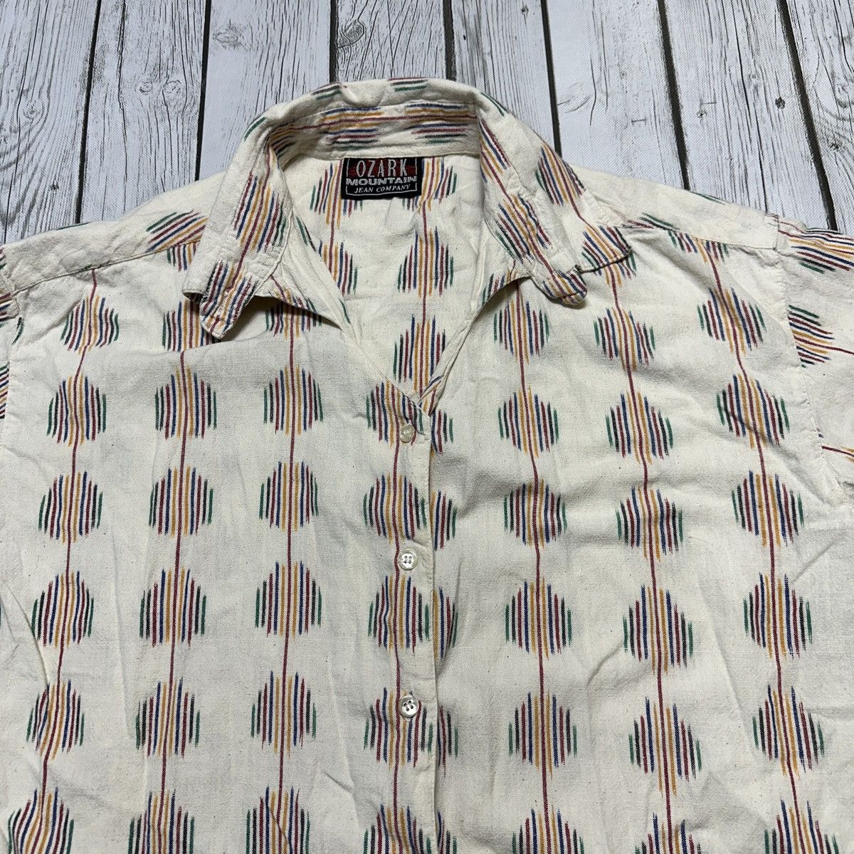 Vintage Vintage Ozark Mountain Jean Company shirt Size US L / EU 52-54 / 3 - 3 Thumbnail